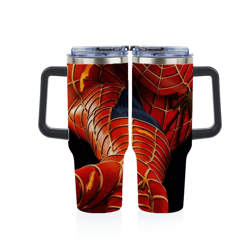 （画像用） Spider Man スパイダーマン 1200ｍLフルプリント車用タンブラー