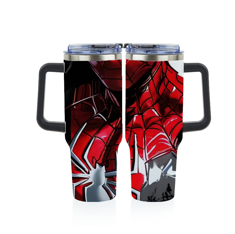 （画像用） Spider Man スパイダーマン 1200ｍLフルプリント車用タンブラー