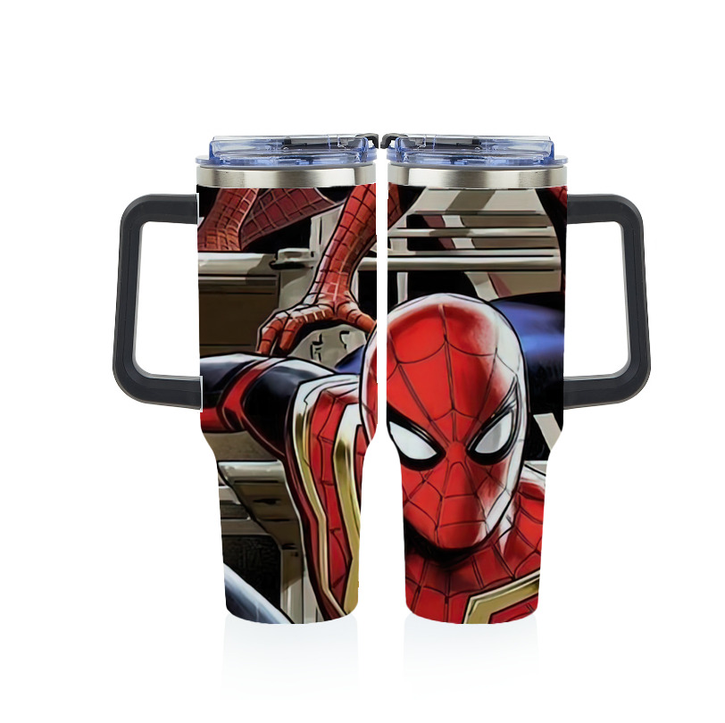 （画像用） Spider Man スパイダーマン 1200ｍLフルプリント車用タンブラー