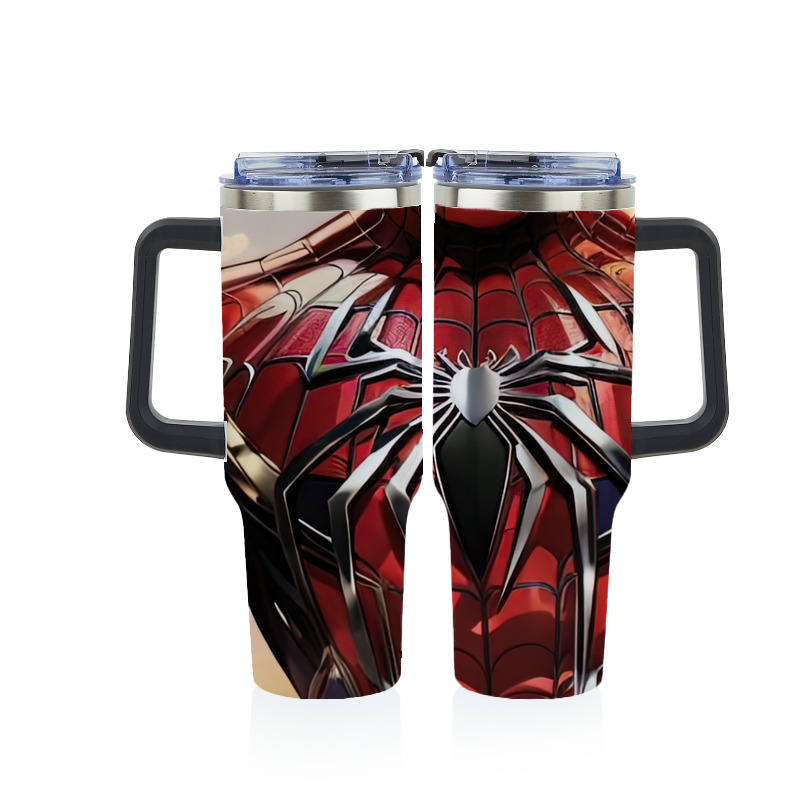 （画像用） Spider Man スパイダーマン 1200ｍLフルプリント車用タンブラー