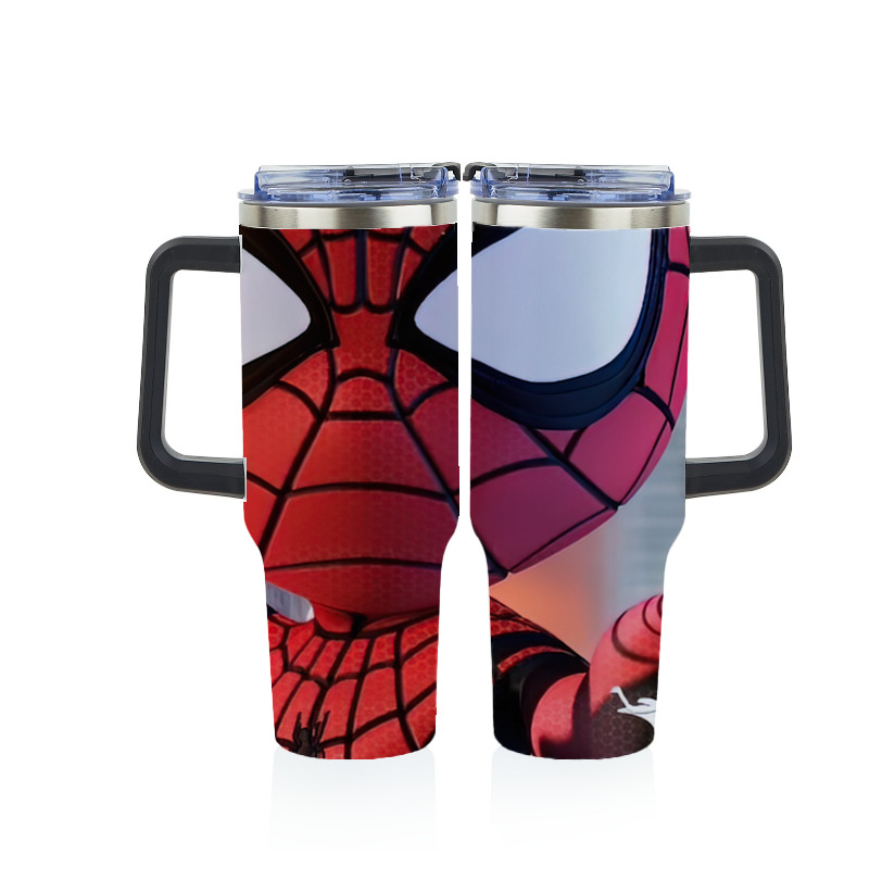 （画像用） Spider Man スパイダーマン 1200ｍLフルプリント車用タンブラー
