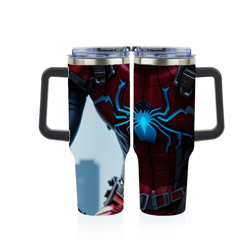 （画像用） Spider Man スパイダーマン 1200ｍLフルプリント車用タンブラー