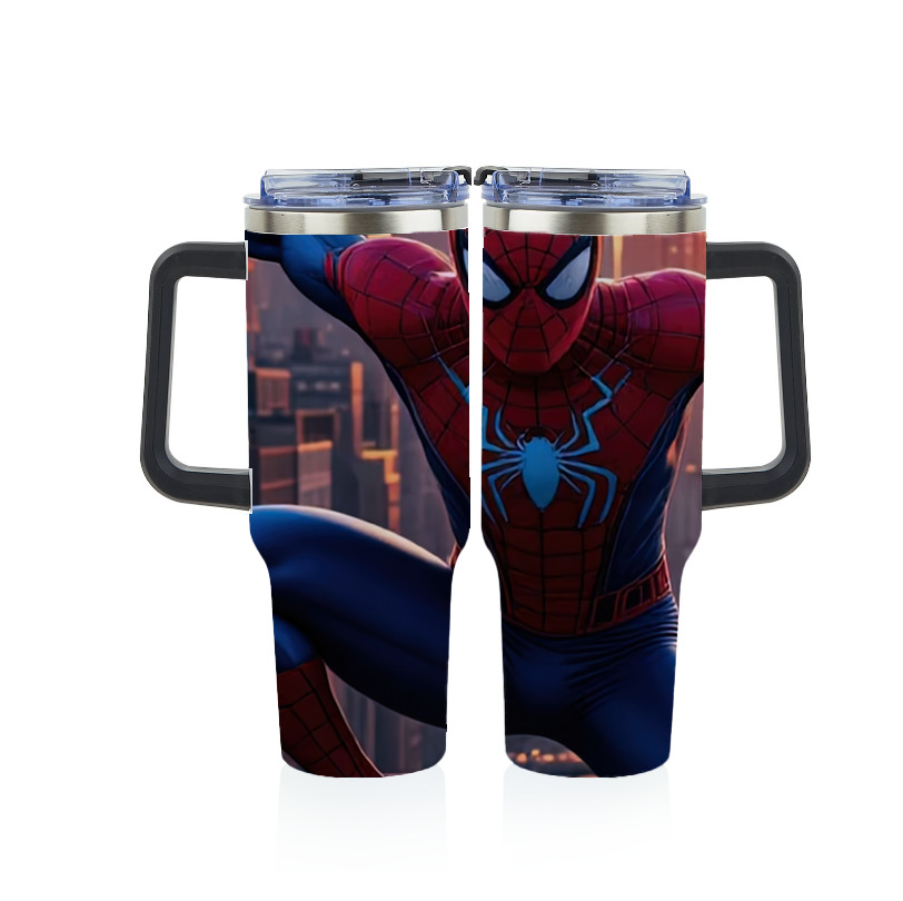（画像用） Spider Man スパイダーマン 1200ｍLフルプリント車用タンブラー