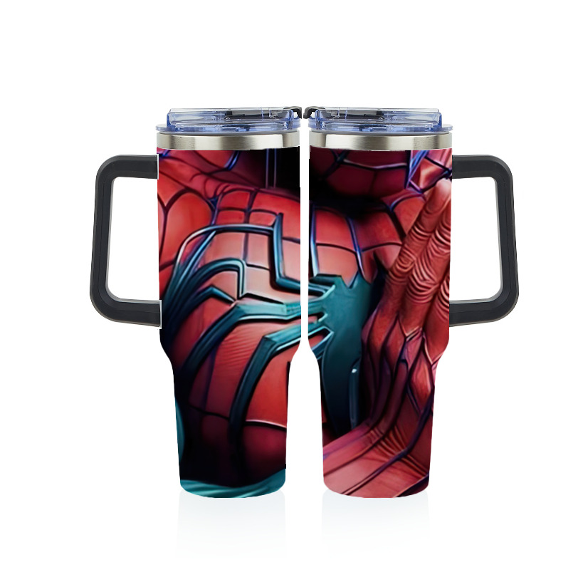 （画像用） Spider Man スパイダーマン 1200ｍLフルプリント車用タンブラー