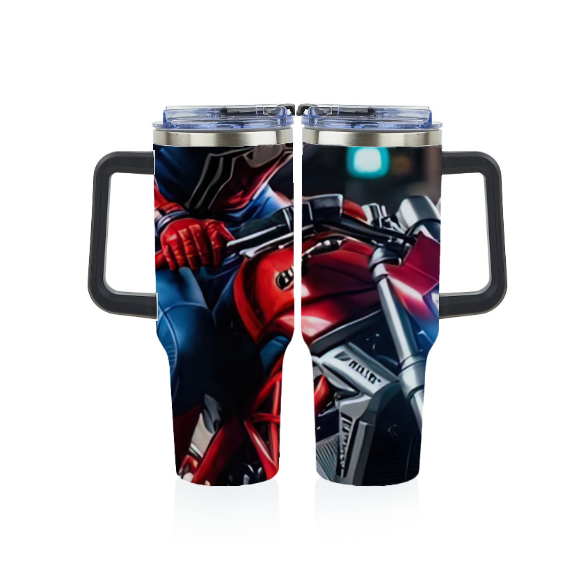 （画像用） Spider Man スパイダーマン 1200ｍLフルプリント車用タンブラー