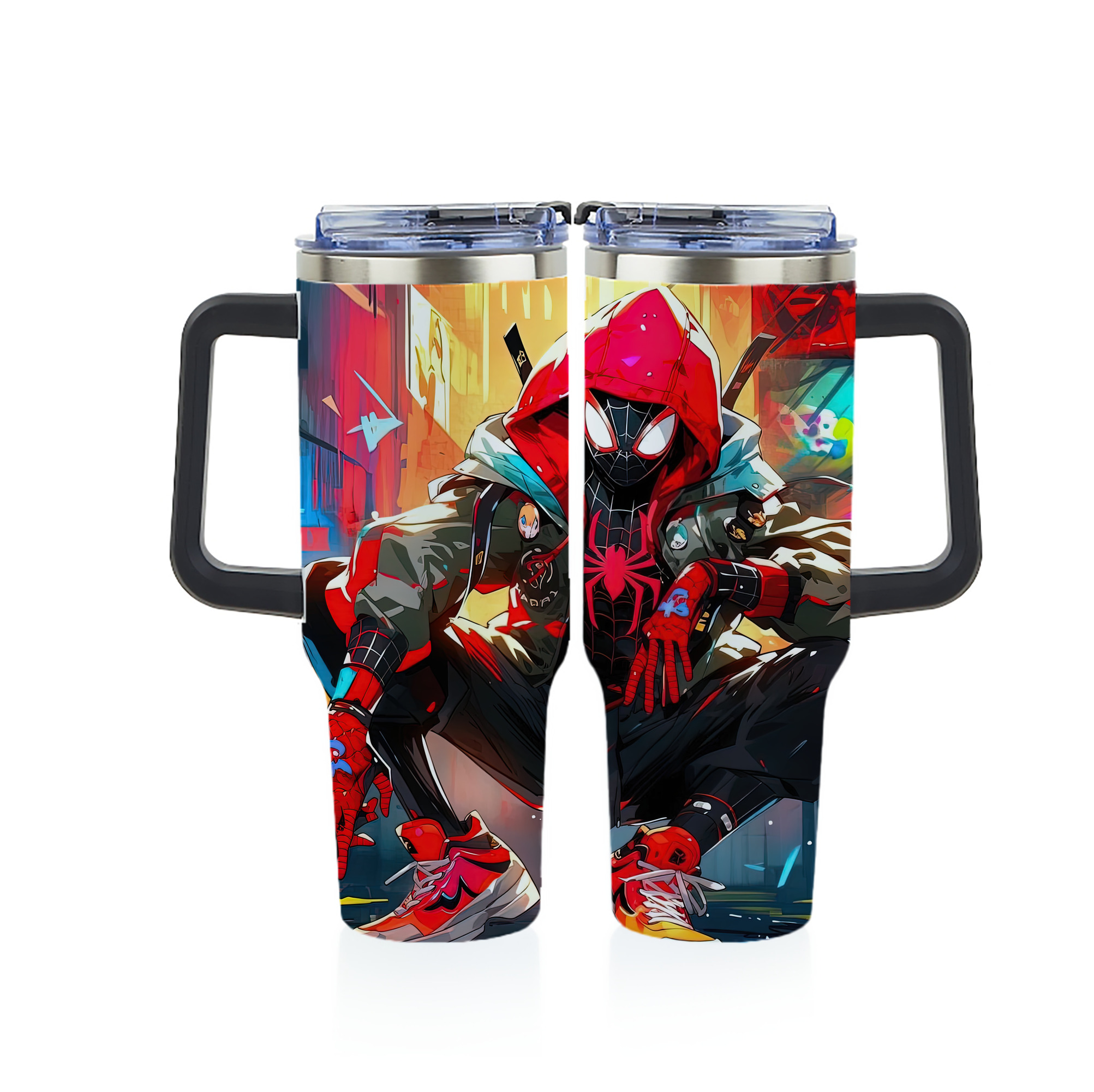 （画像用） Spider Man スパイダーマン 1200ｍLフルプリント車用タンブラー
