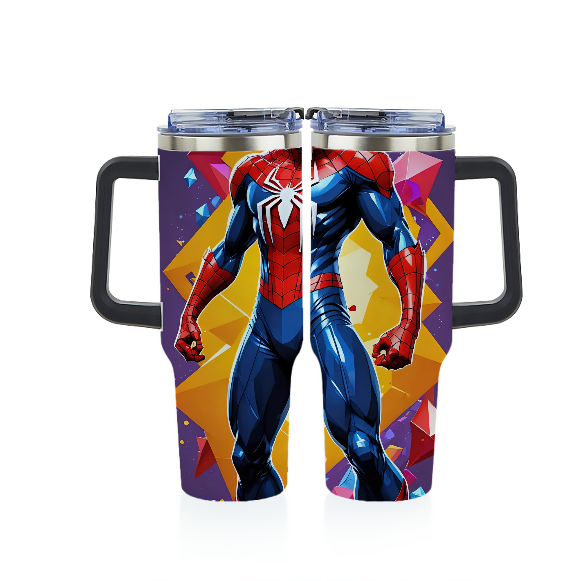 （画像用） Spider Man スパイダーマン 1200ｍLフルプリント車用タンブラー