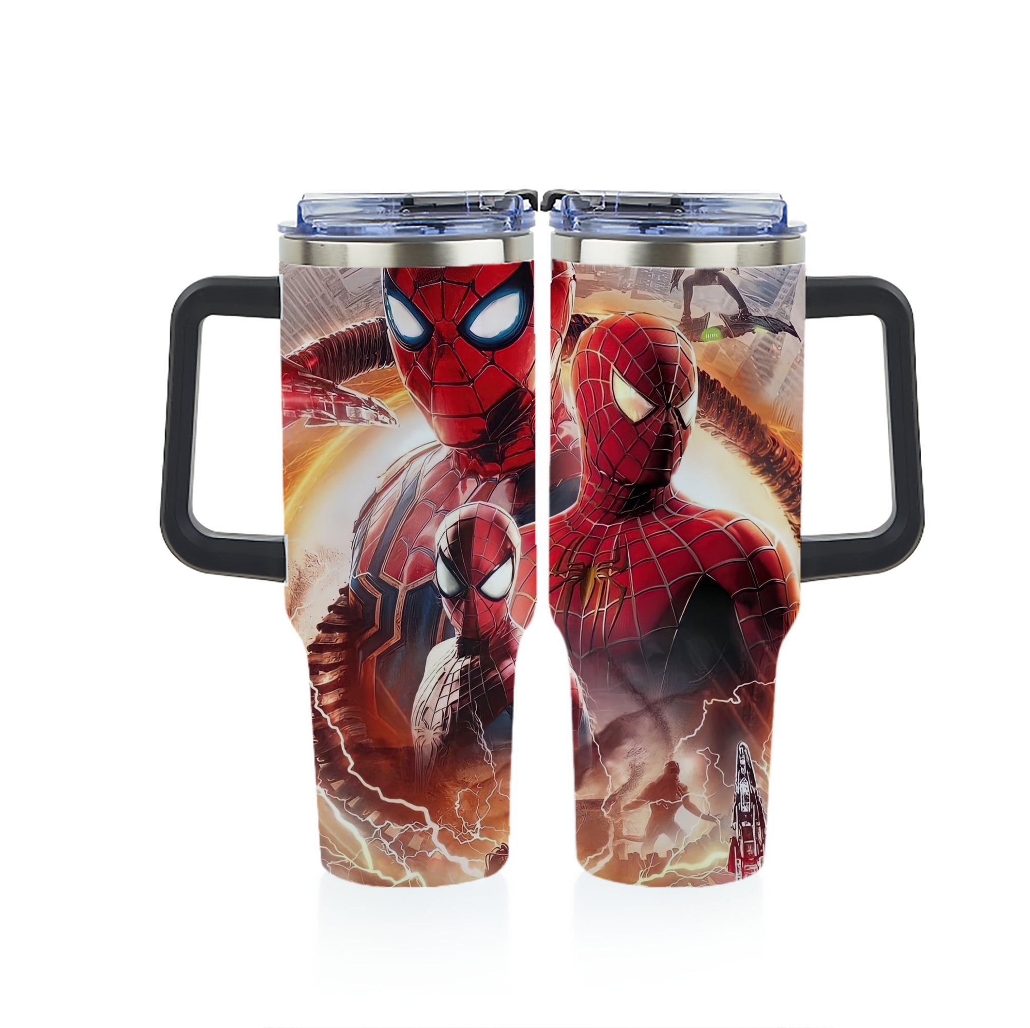 （画像用） Spider Man スパイダーマン 1200ｍLフルプリント車用タンブラー