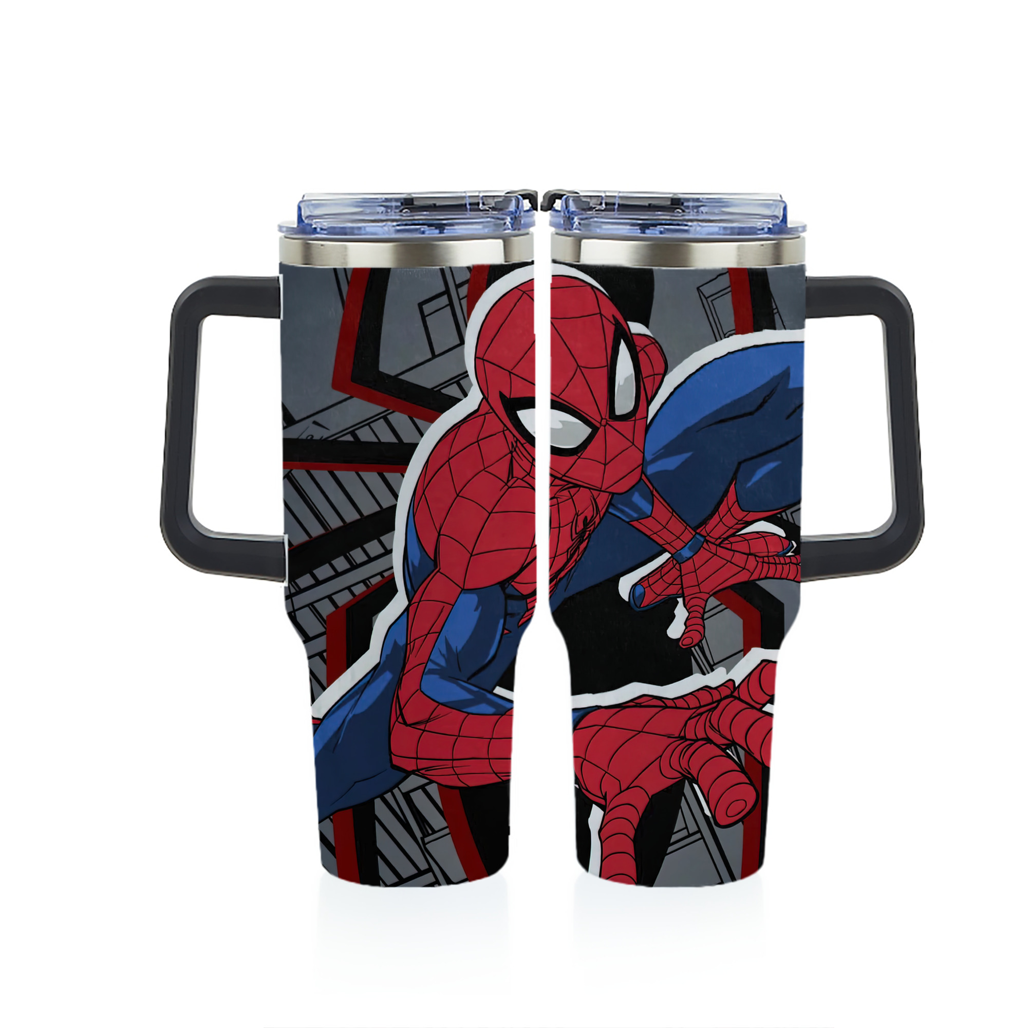 （画像用） Spider Man スパイダーマン 1200ｍLフルプリント車用タンブラー