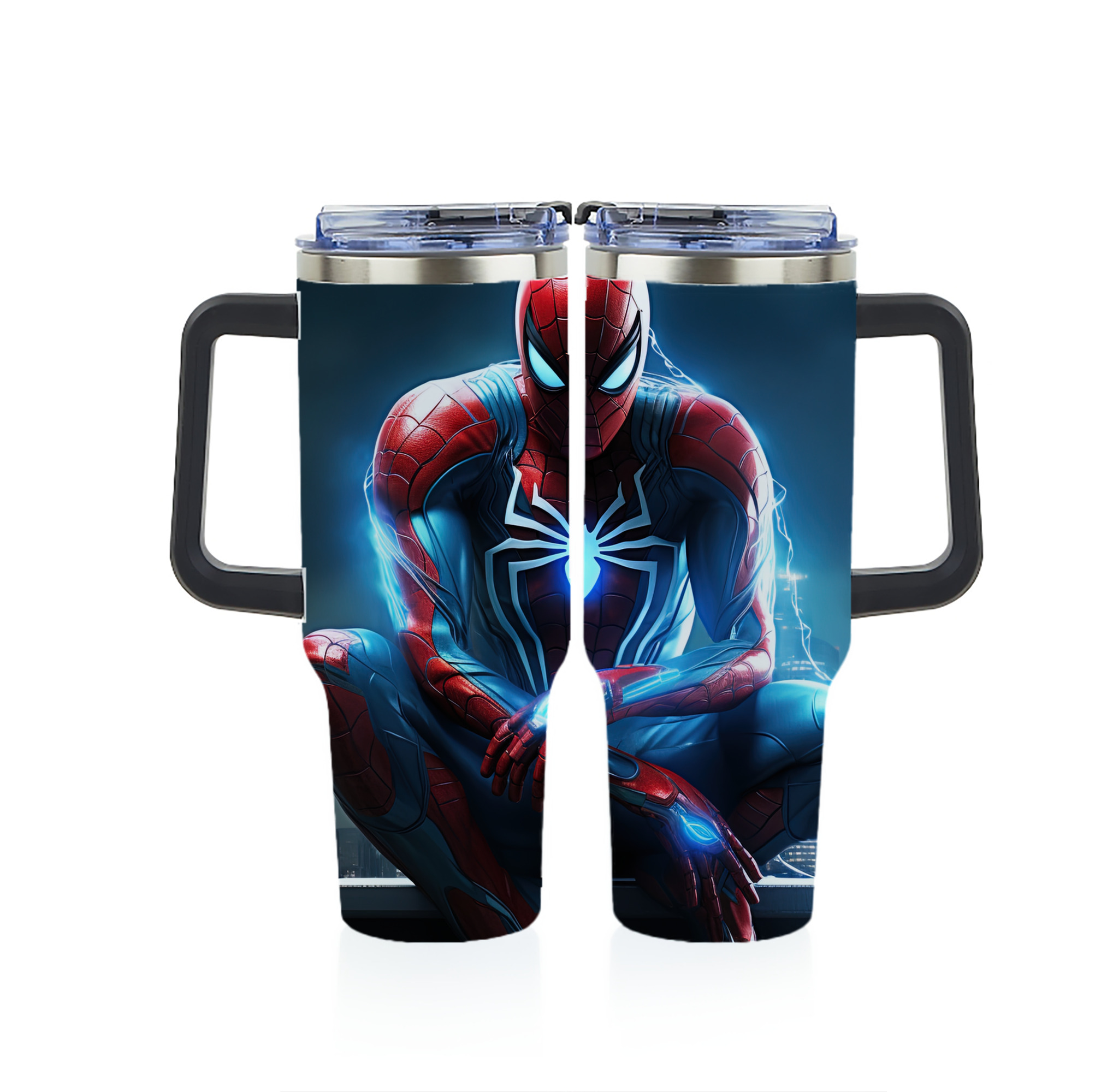 （画像用） Spider Man スパイダーマン 1200ｍLフルプリント車用タンブラー