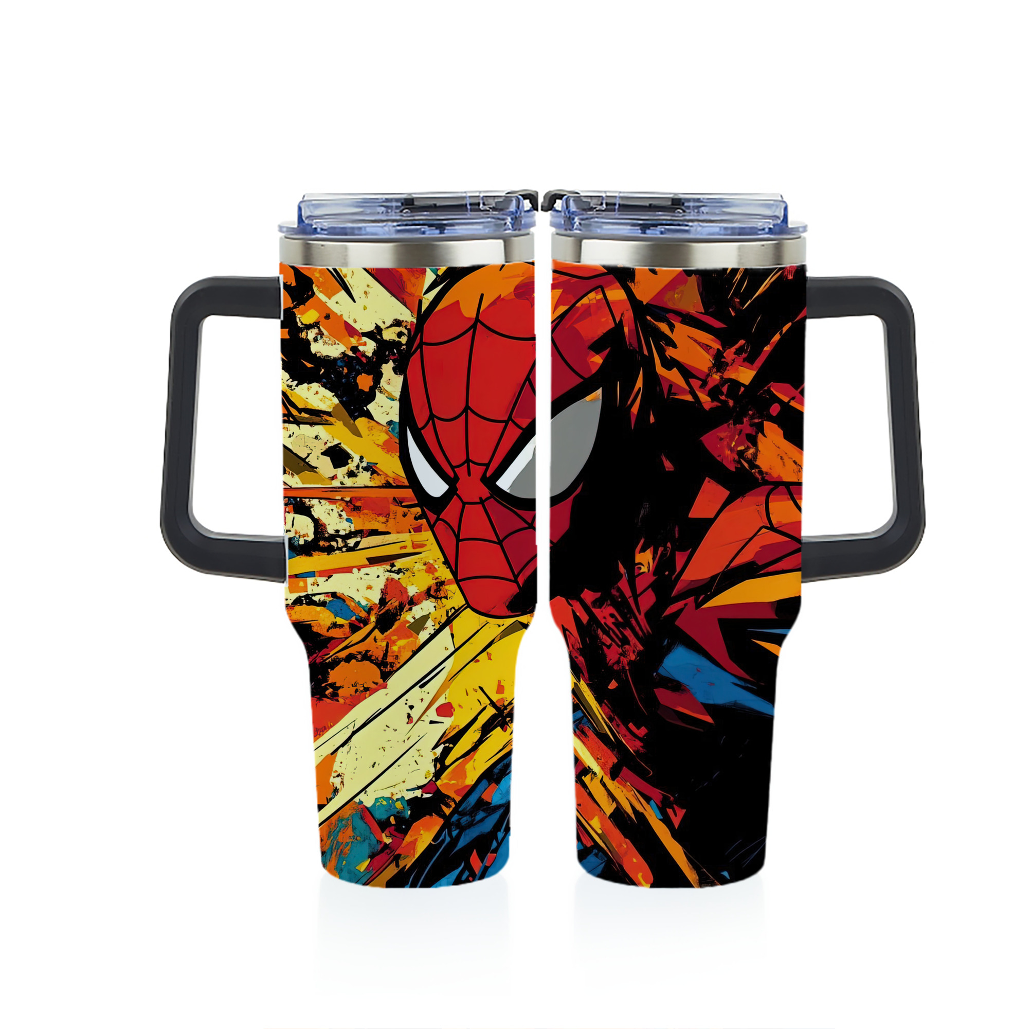 （画像用） Spider Man スパイダーマン 1200ｍLフルプリント車用タンブラー