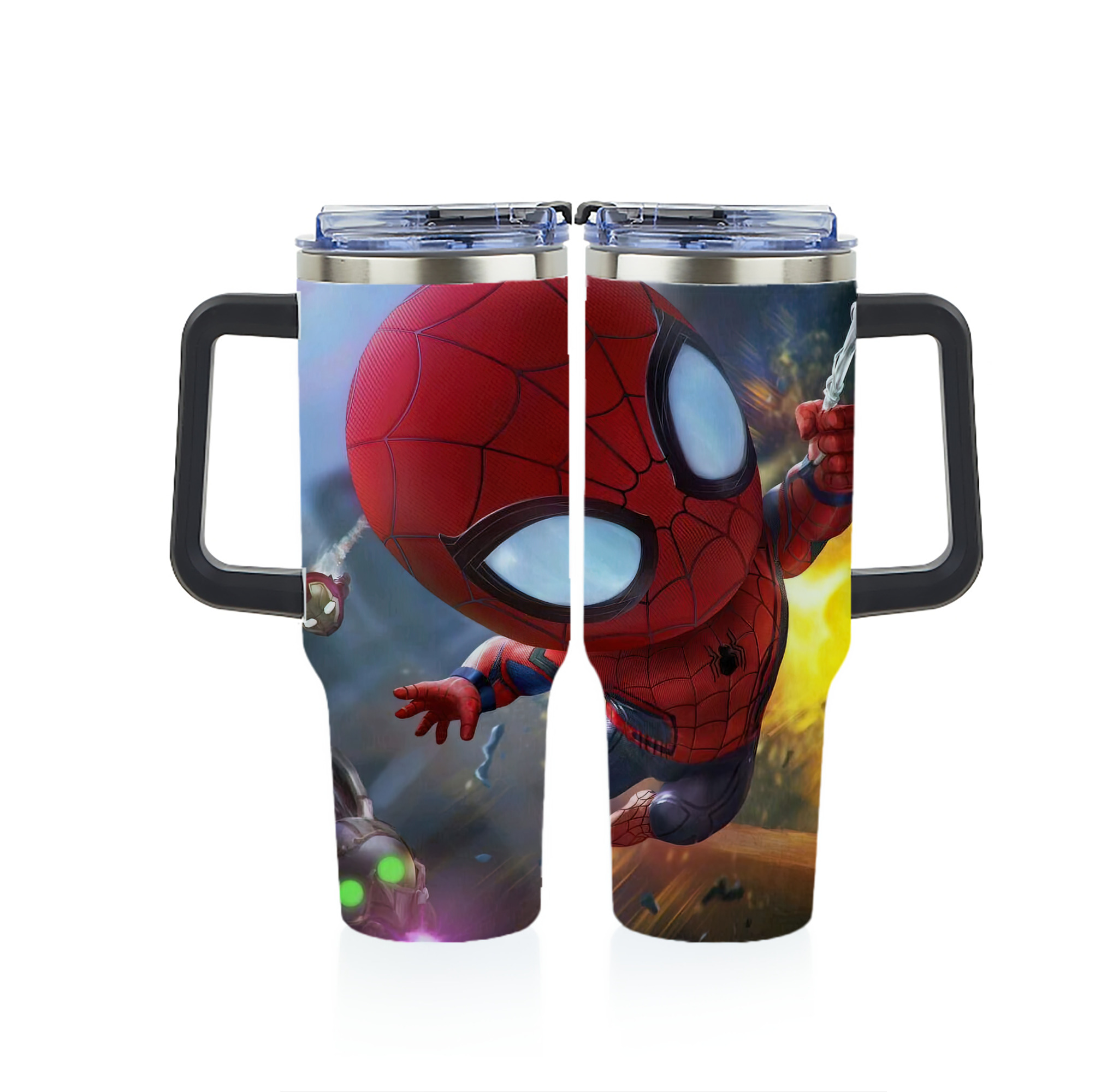 （画像用） Spider Man スパイダーマン 1200ｍLフルプリント車用タンブラー