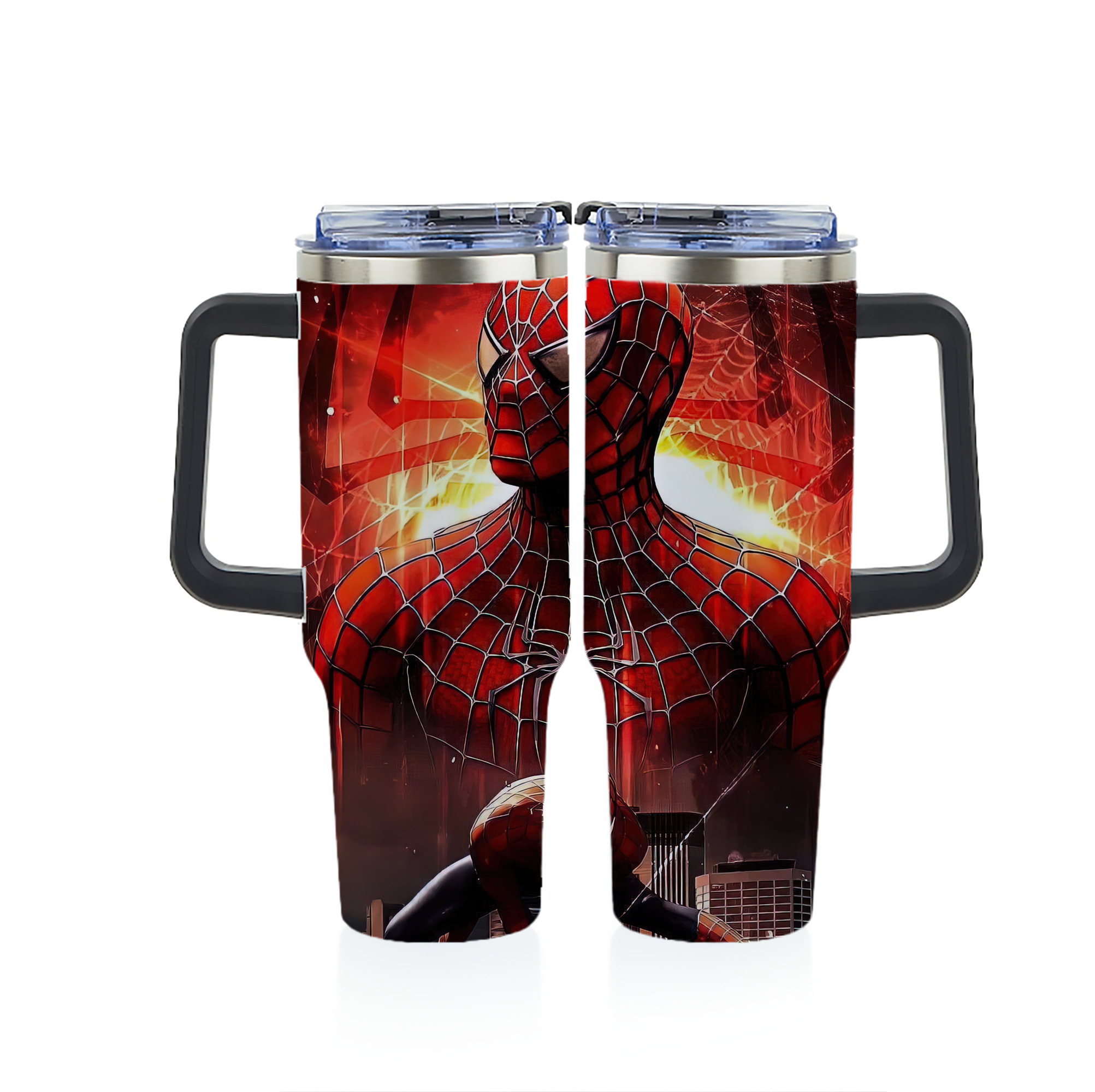 （画像用） Spider Man スパイダーマン 1200ｍLフルプリント車用タンブラー