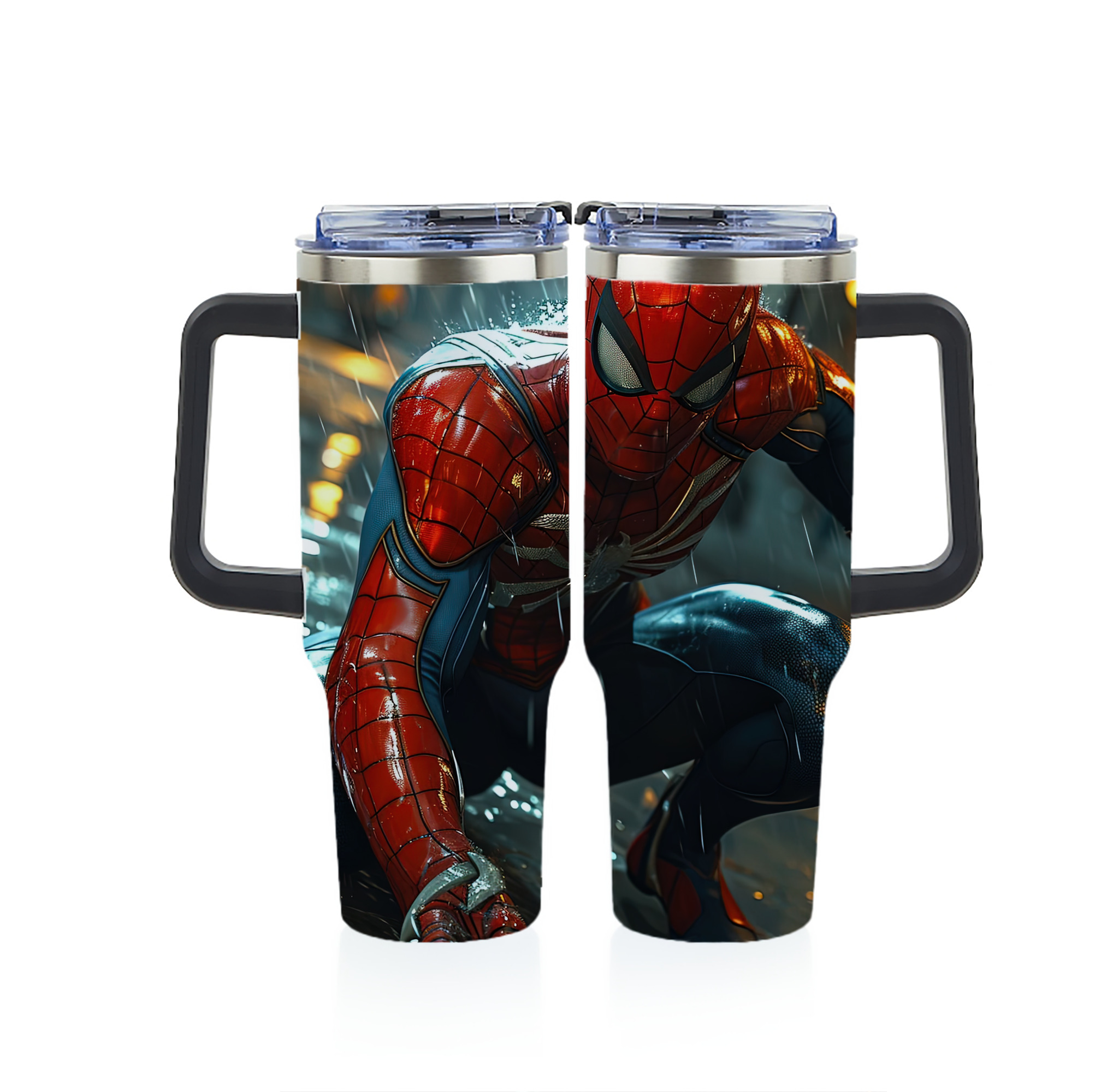 （画像用） Spider Man スパイダーマン 1200ｍLフルプリント車用タンブラー