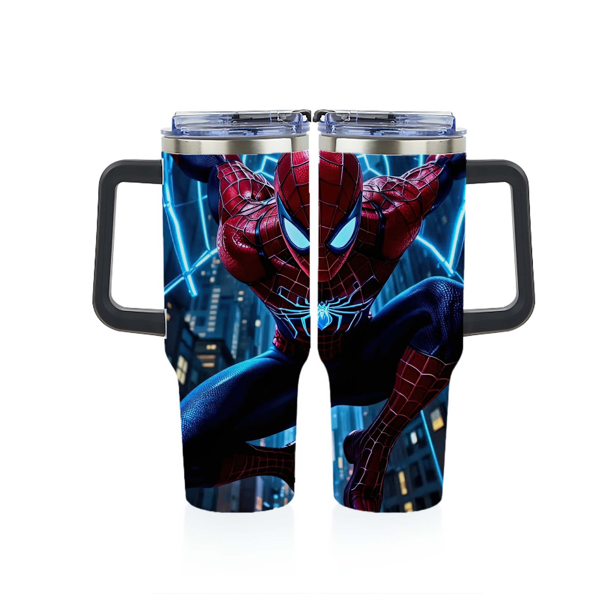 （画像用） Spider Man スパイダーマン 1200ｍLフルプリント車用タンブラー