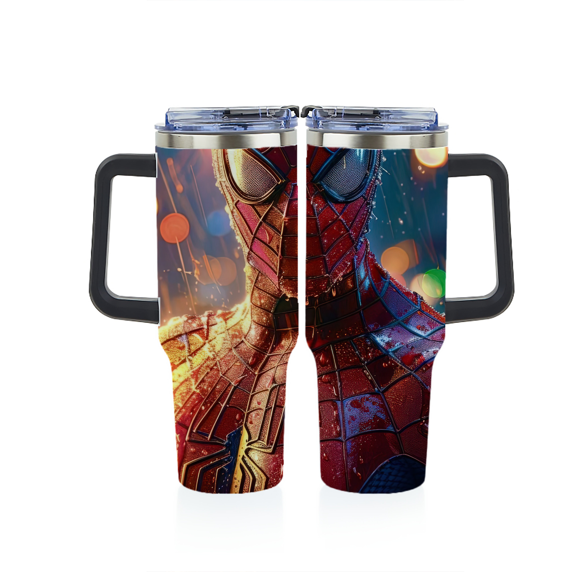 （画像用） Spider Man スパイダーマン 1200ｍLフルプリント車用タンブラー