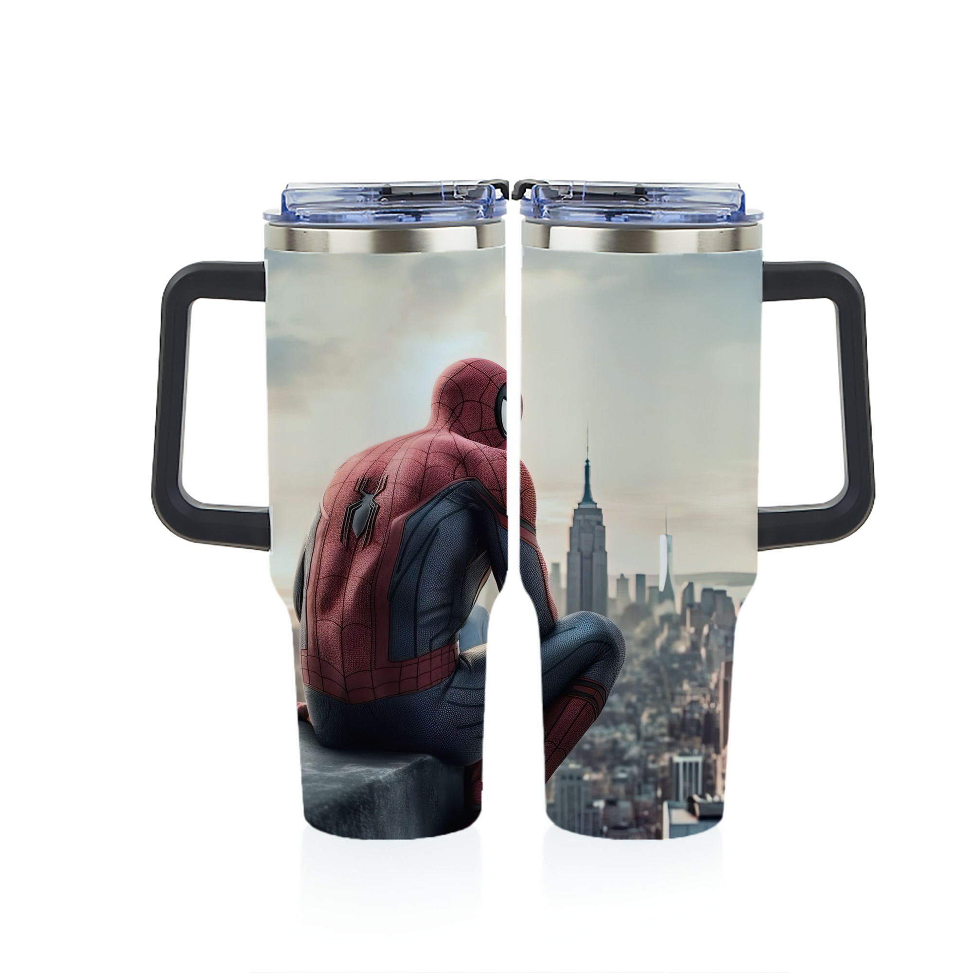（画像用） Spider Man スパイダーマン 1200ｍLフルプリント車用タンブラー