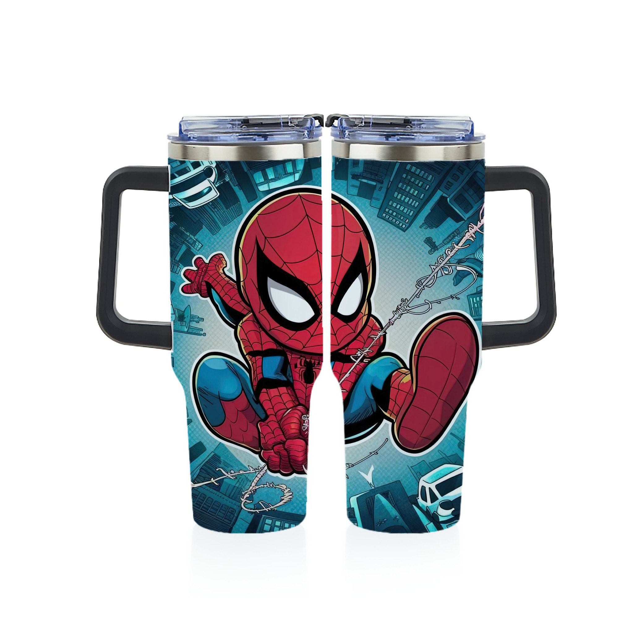 （画像用） Spider Man スパイダーマン 1200ｍLフルプリント車用タンブラー