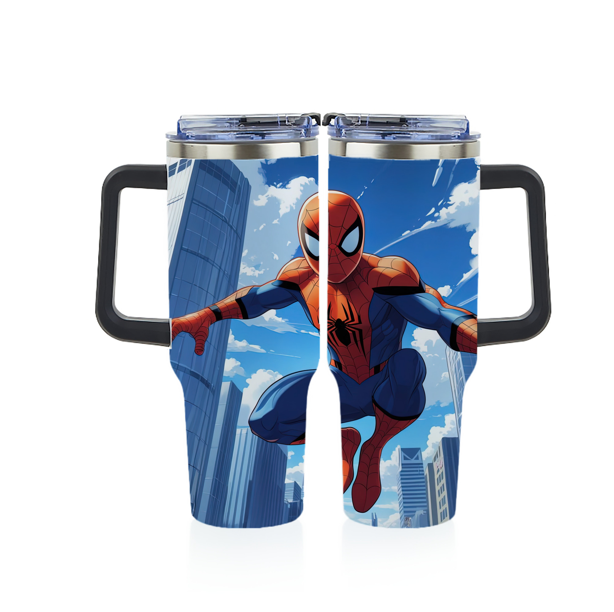 （画像用） Spider Man スパイダーマン 1200ｍLフルプリント車用タンブラー