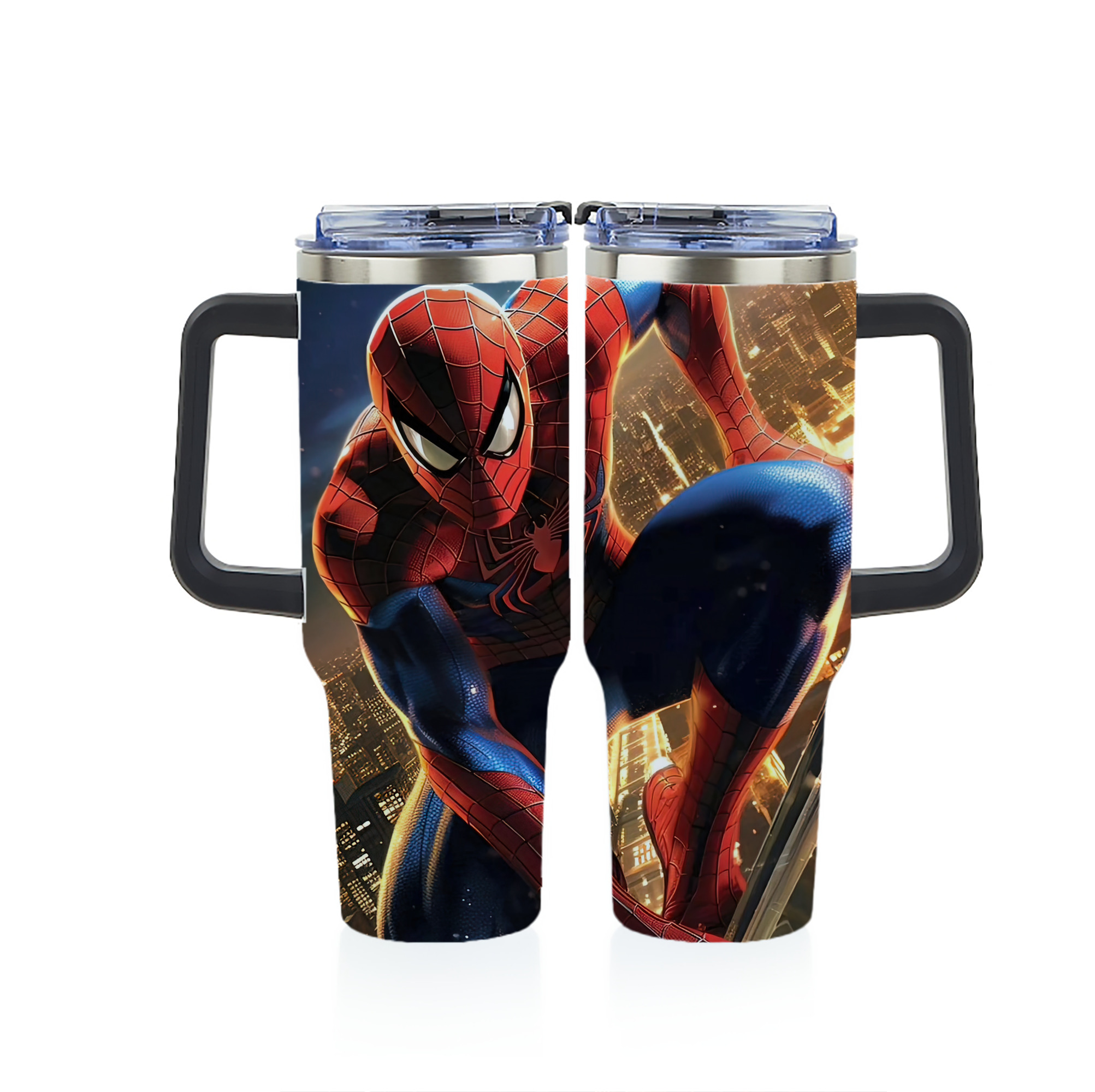（画像用） Spider Man スパイダーマン 1200ｍLフルプリント車用タンブラー