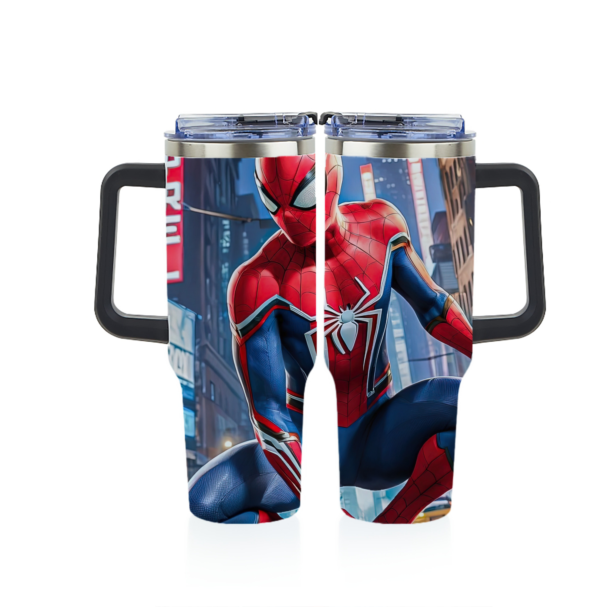 （画像用） Spider Man スパイダーマン 1200ｍLフルプリント車用タンブラー