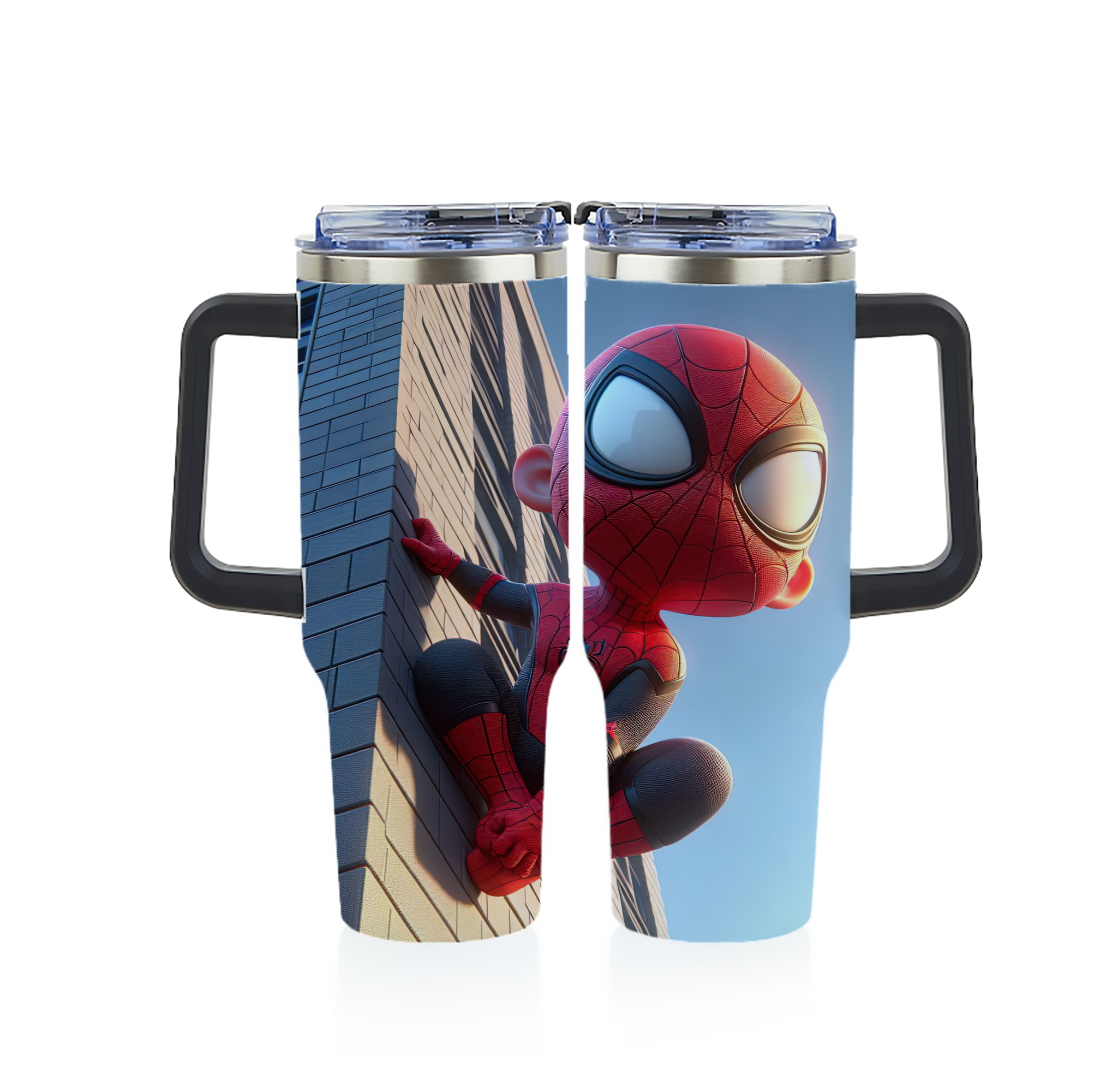 （画像用） Spider Man スパイダーマン 1200ｍLフルプリント車用タンブラー