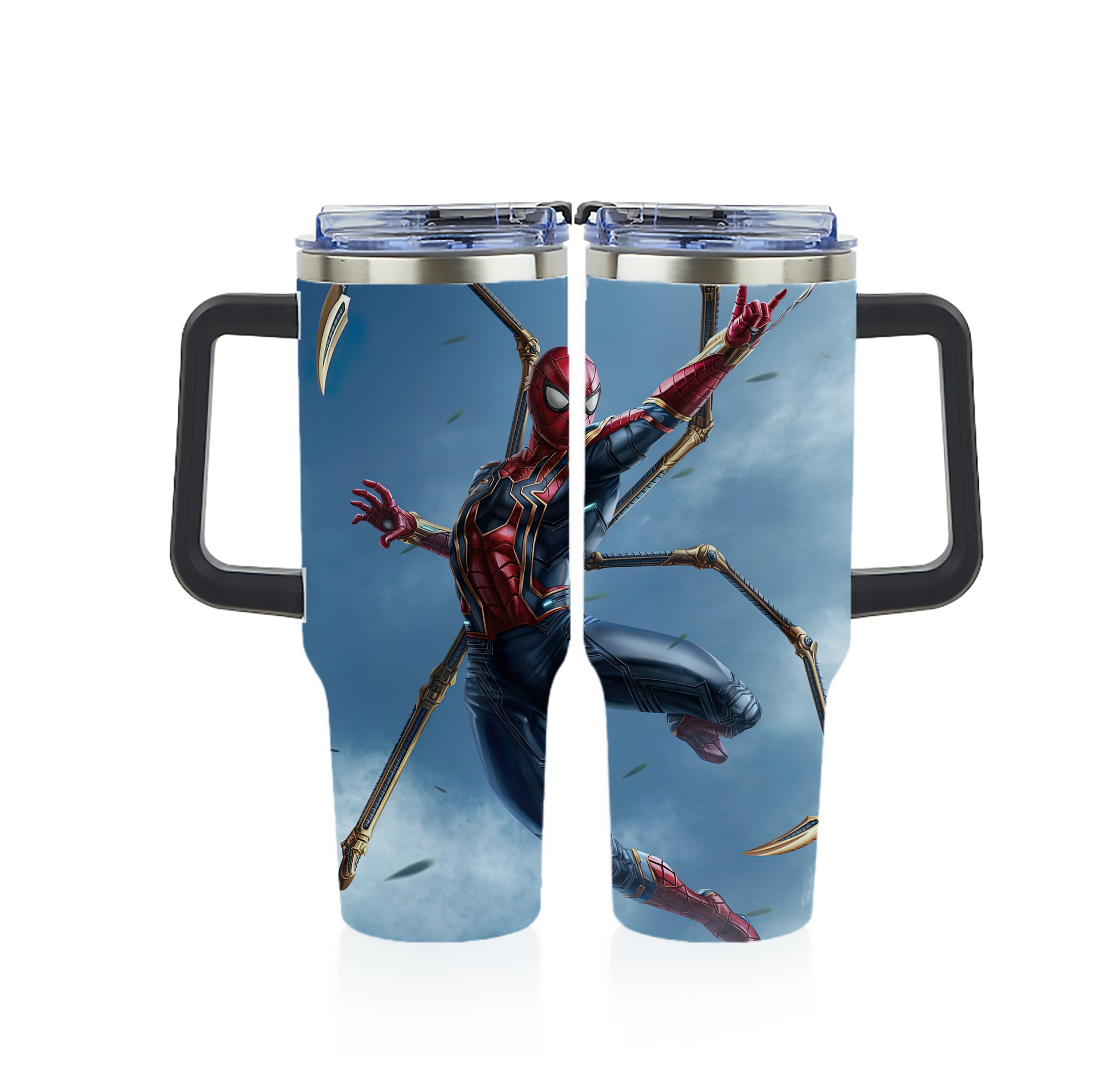 （画像用） Spider Man スパイダーマン 1200ｍLフルプリント車用タンブラー