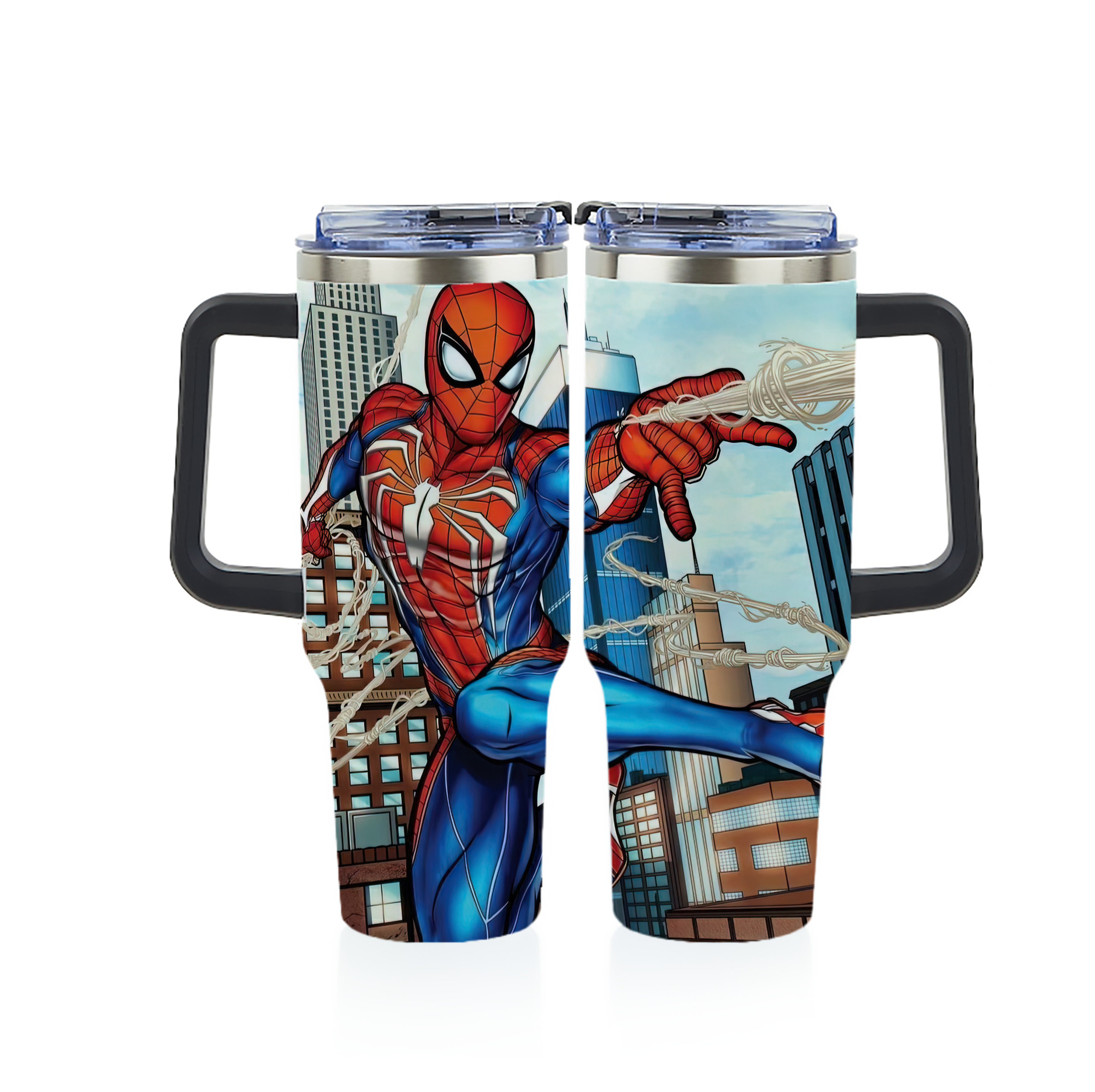 （画像用） Spider Man スパイダーマン 1200ｍLフルプリント車用タンブラー