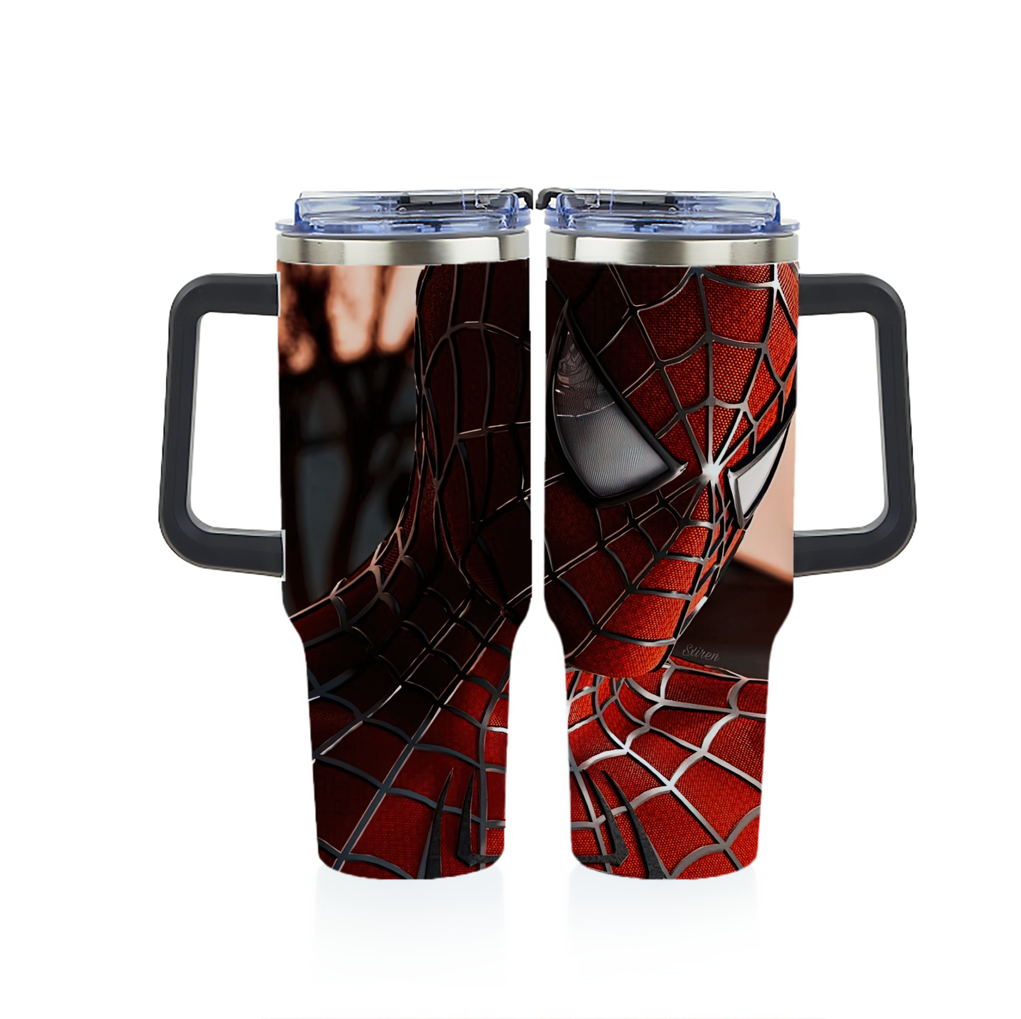 （画像用） Spider Man スパイダーマン 1200ｍLフルプリント車用タンブラー