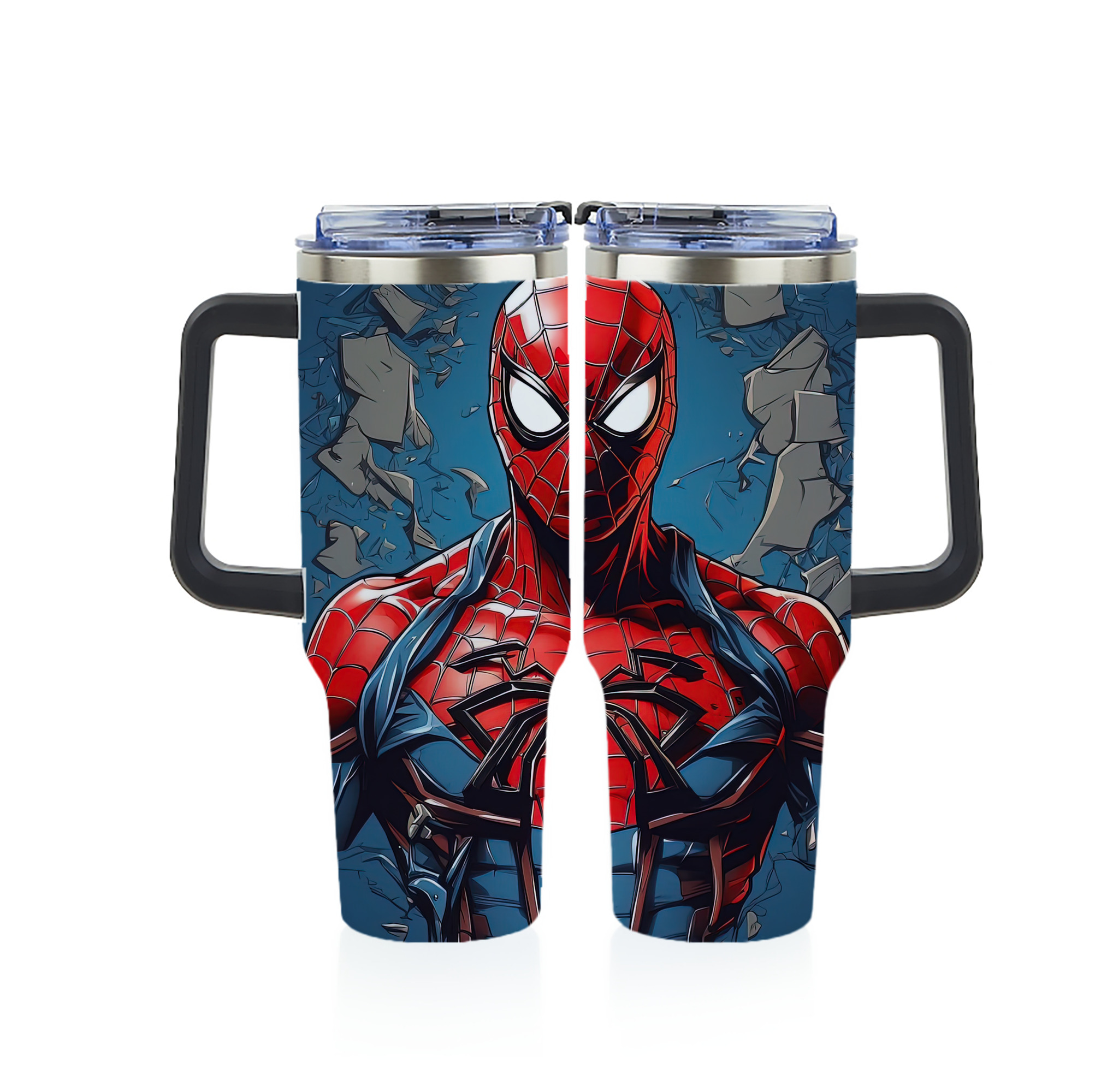 （画像用） Spider Man スパイダーマン 1200ｍLフルプリント車用タンブラー
