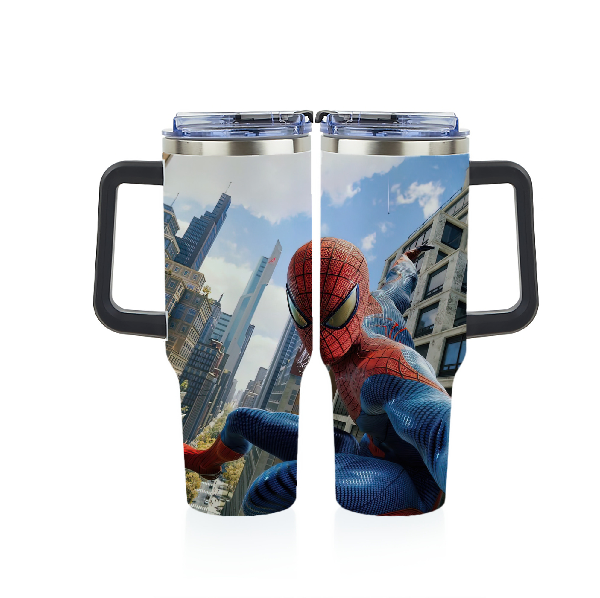 （画像用） Spider Man スパイダーマン 1200ｍLフルプリント車用タンブラー