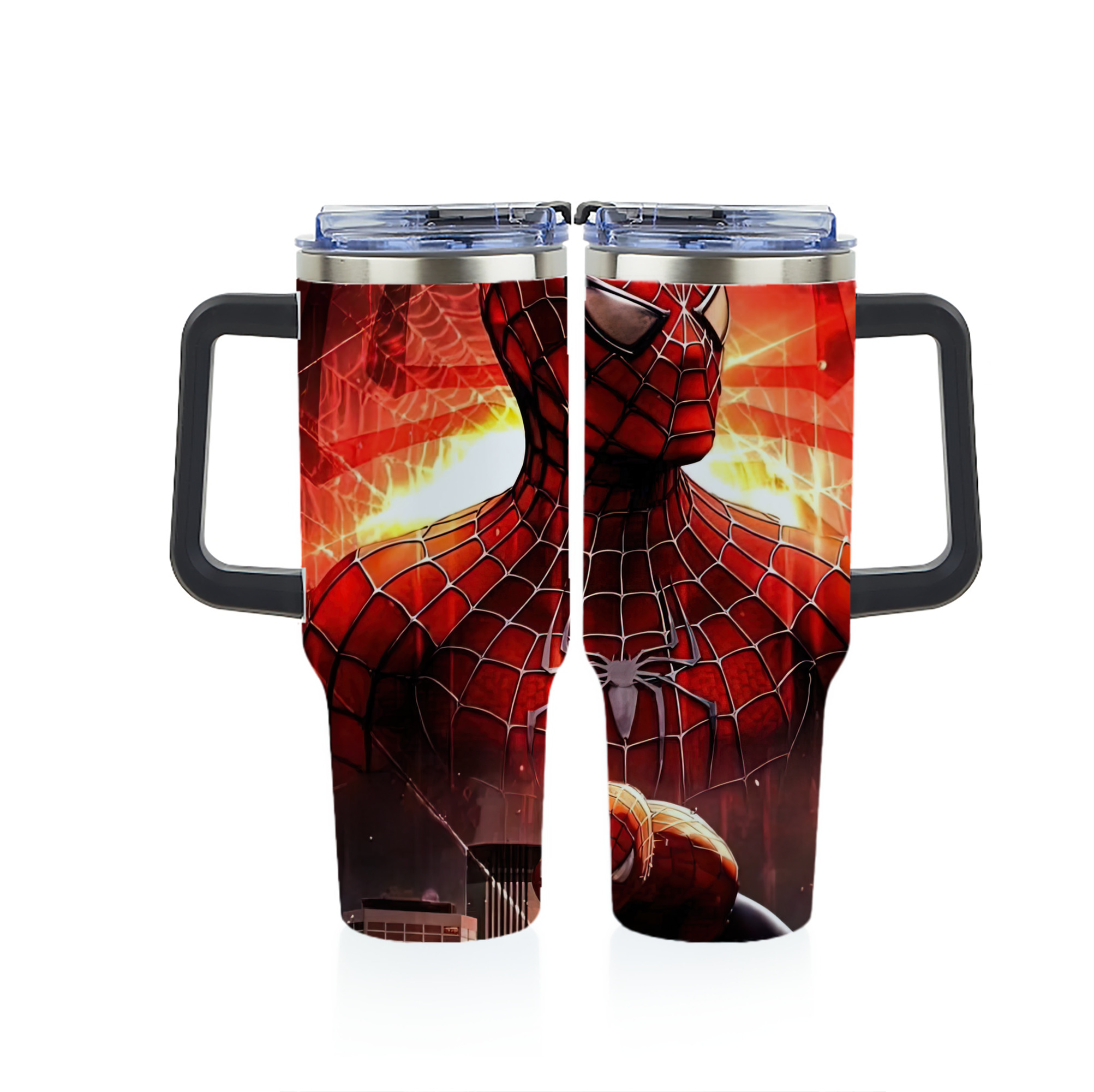 （画像用） Spider Man スパイダーマン 1200ｍLフルプリント車用タンブラー