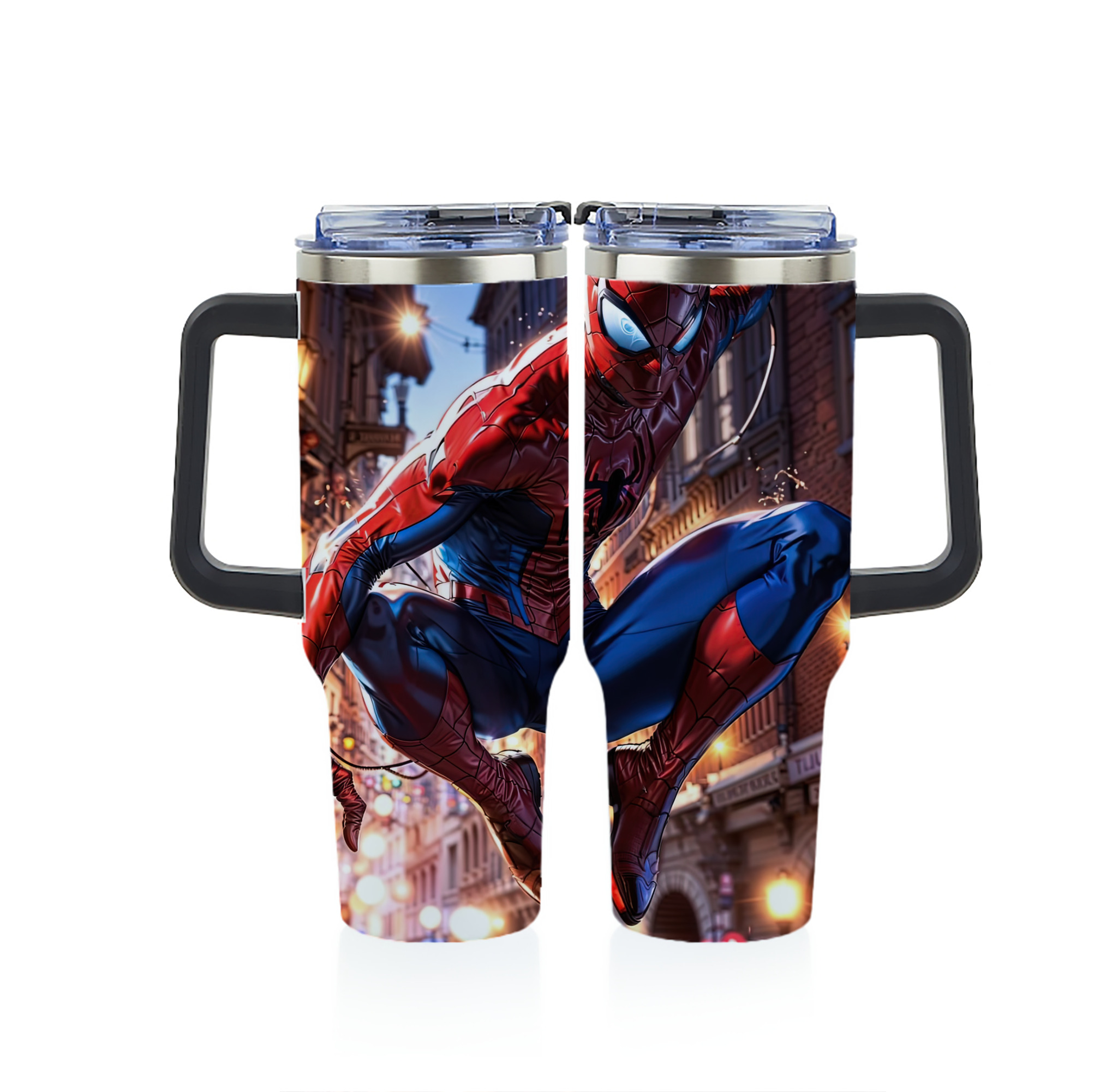 （画像用） Spider Man スパイダーマン 1200ｍLフルプリント車用タンブラー