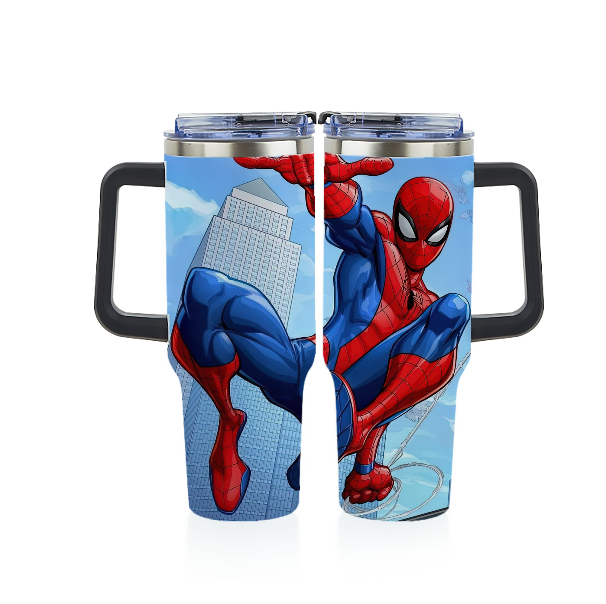 （画像用） Spider Man スパイダーマン 1200ｍLフルプリント車用タンブラー