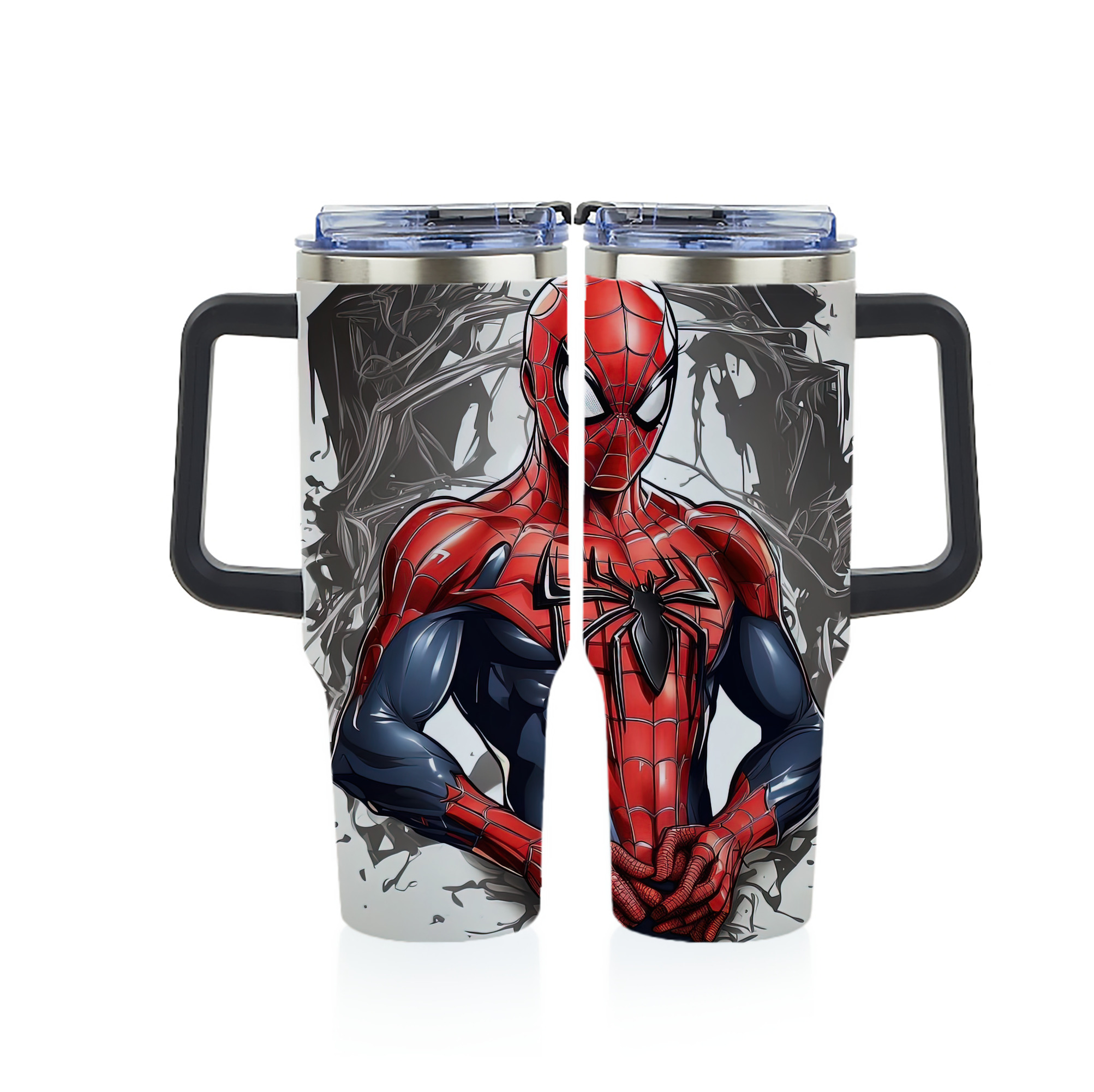 （画像用） Spider Man スパイダーマン 1200ｍLフルプリント車用タンブラー