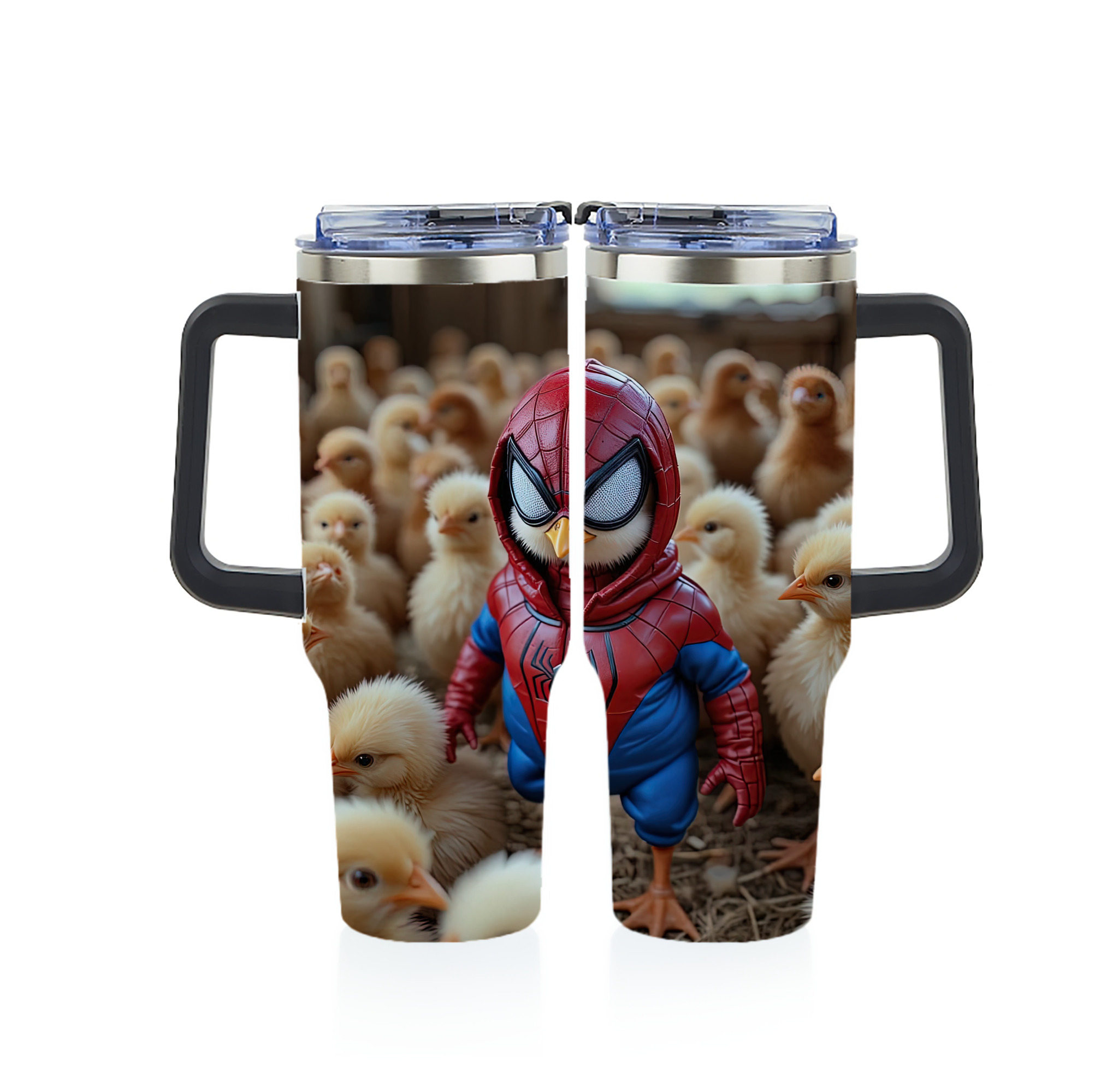 （画像用） Spider Man スパイダーマン 1200ｍLフルプリント車用タンブラー