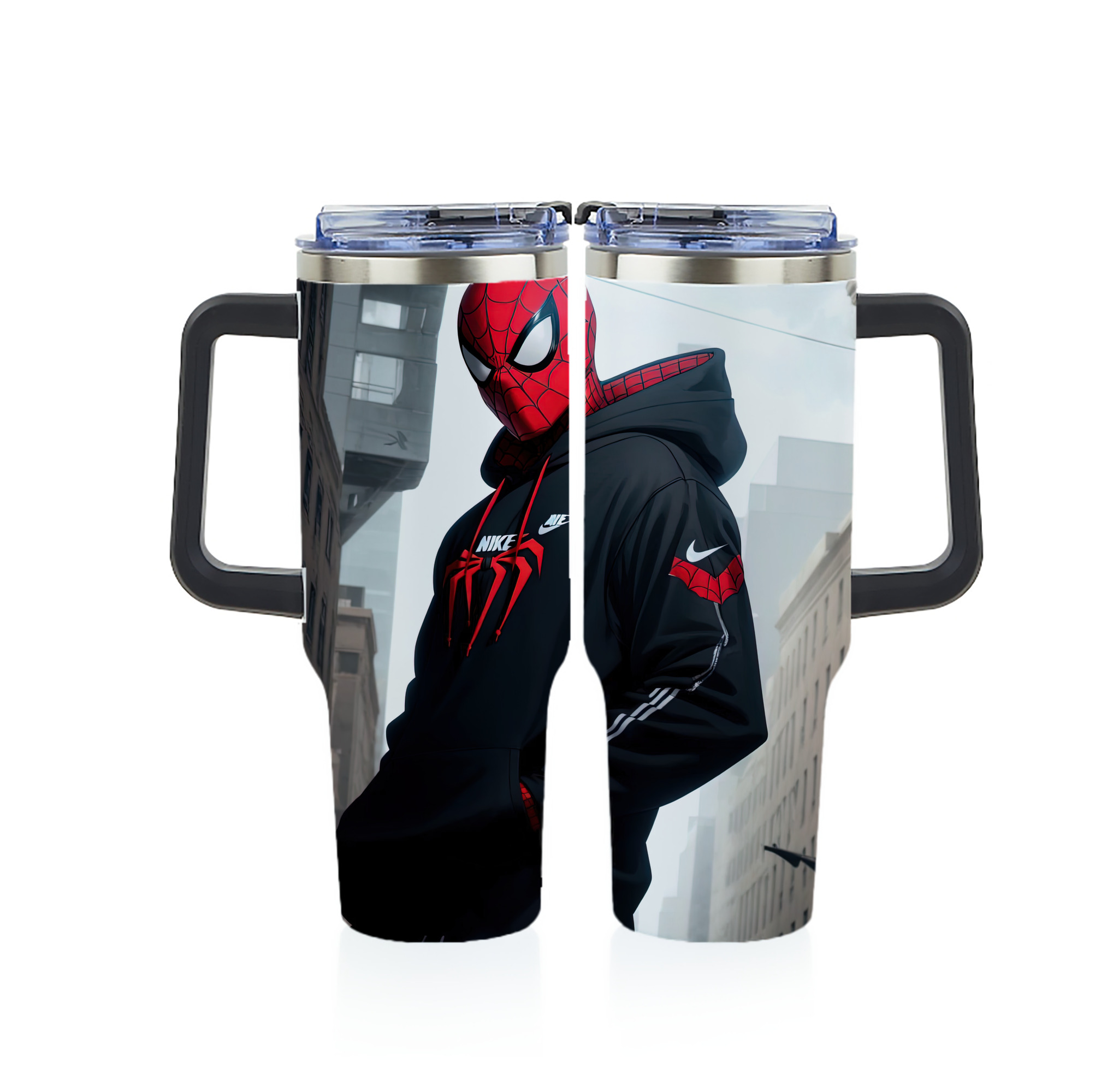 （画像用） Spider Man スパイダーマン 1200ｍLフルプリント車用タンブラー