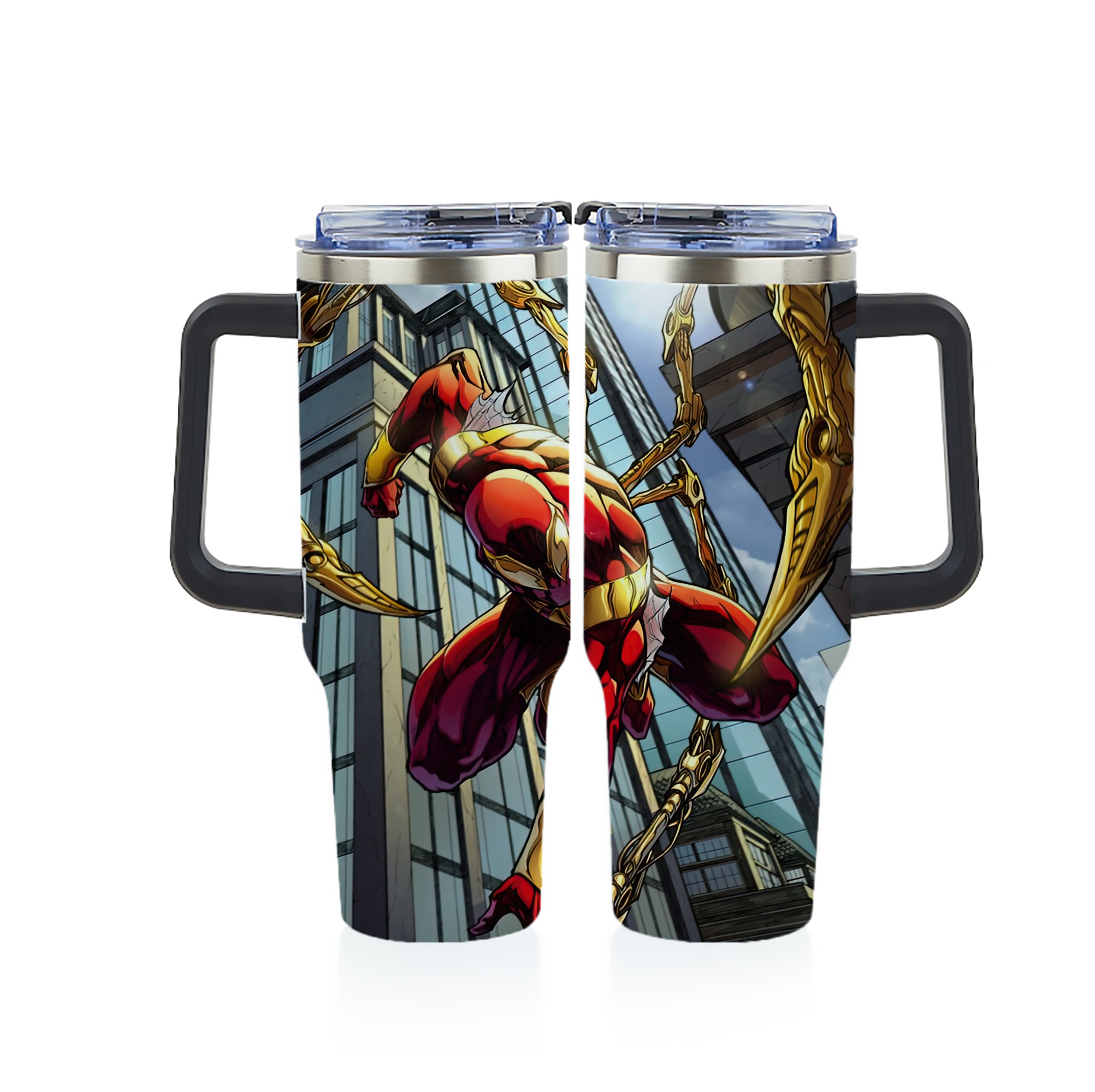 （画像用） Spider Man スパイダーマン 1200ｍLフルプリント車用タンブラー