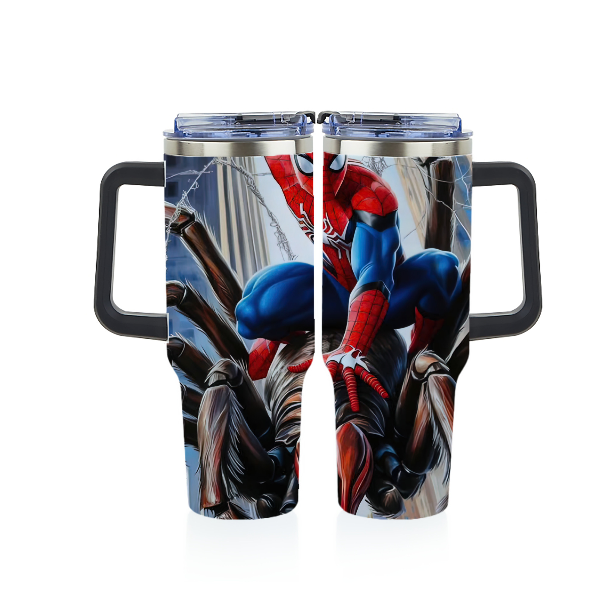 （画像用） Spider Man スパイダーマン 1200ｍLフルプリント車用タンブラー