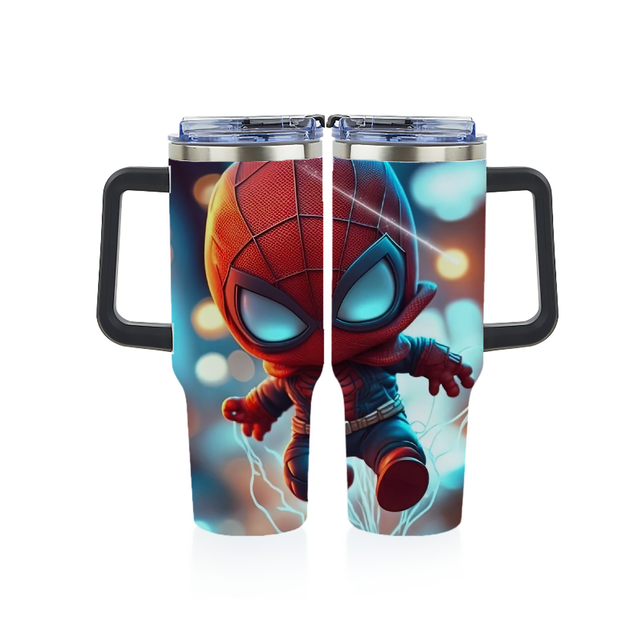 （画像用） Spider Man スパイダーマン 1200ｍLフルプリント車用タンブラー