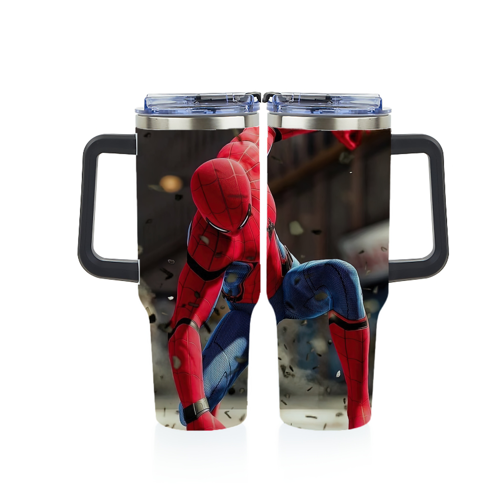 （画像用） Spider Man スパイダーマン 1200ｍLフルプリント車用タンブラー