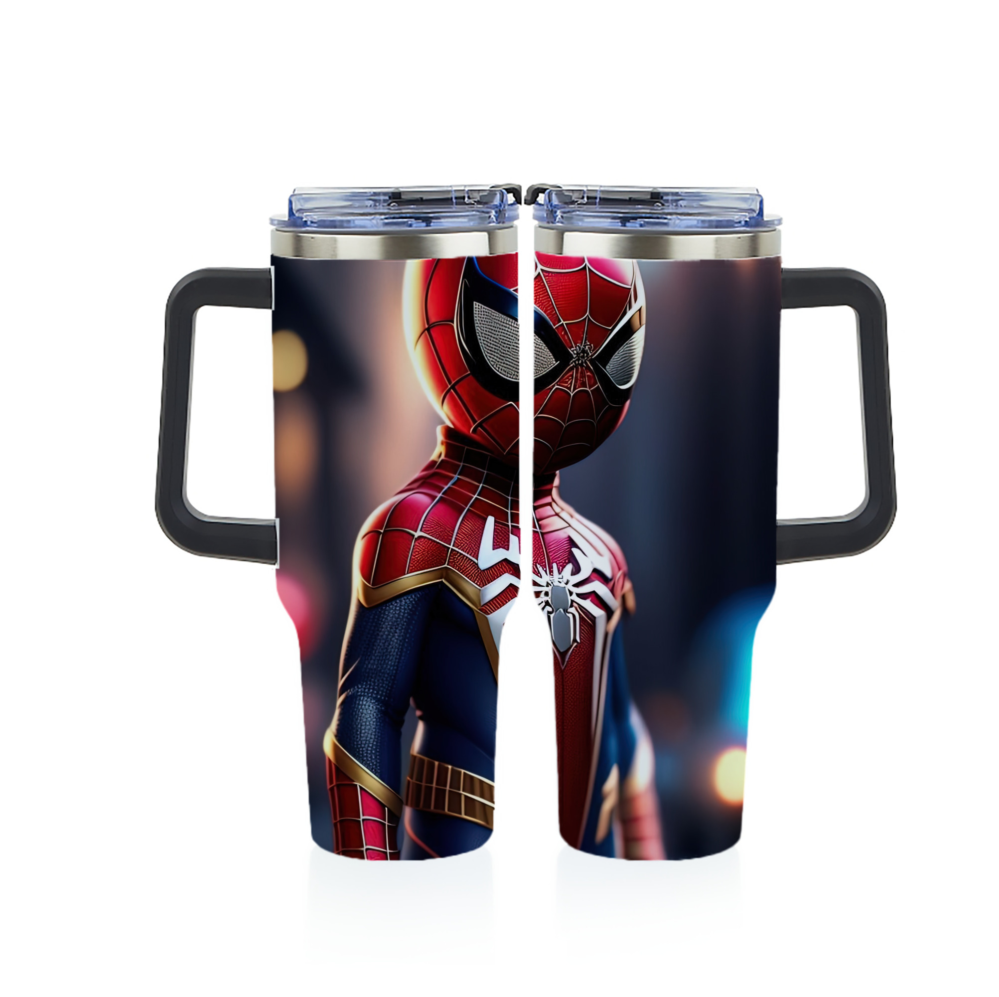 Spider Man スパイダーマン 1200ｍLフルプリント車用タンブラー