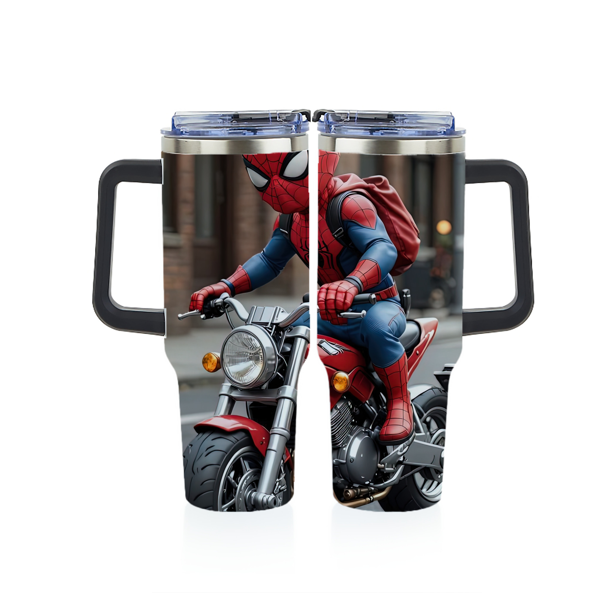 （画像用） Spider Man スパイダーマン 1200ｍLフルプリント車用タンブラー