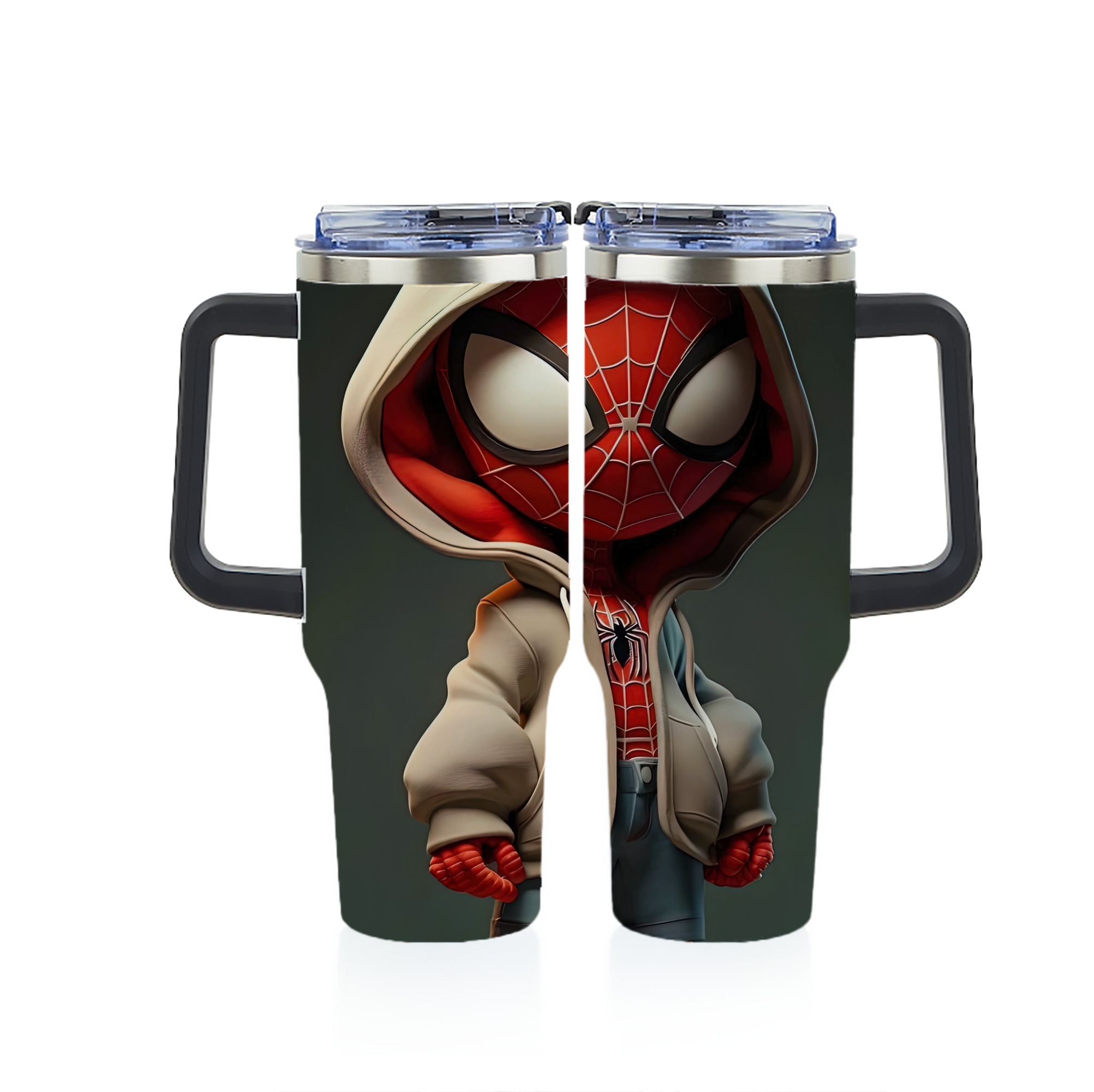 Spider Man スパイダーマン 1200ｍLフルプリント車用タンブラー
