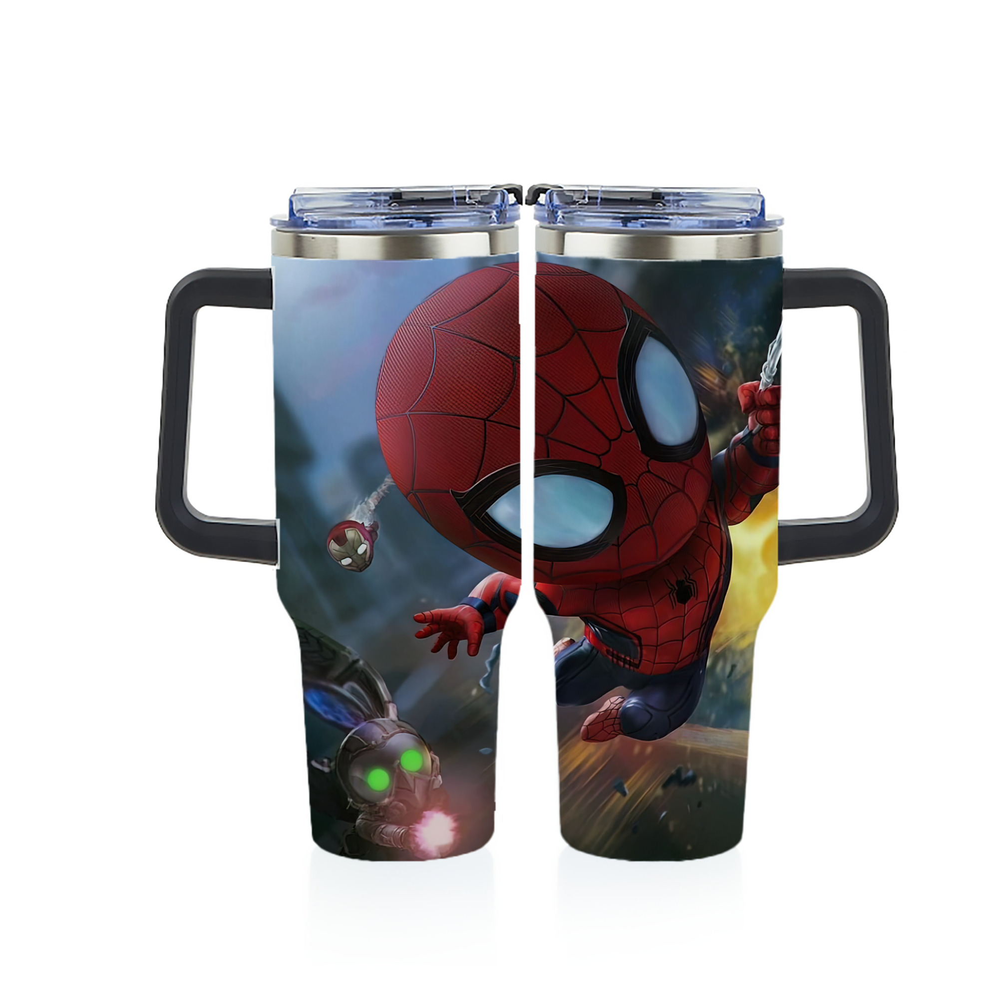 （画像用） Spider Man スパイダーマン 1200ｍLフルプリント車用タンブラー