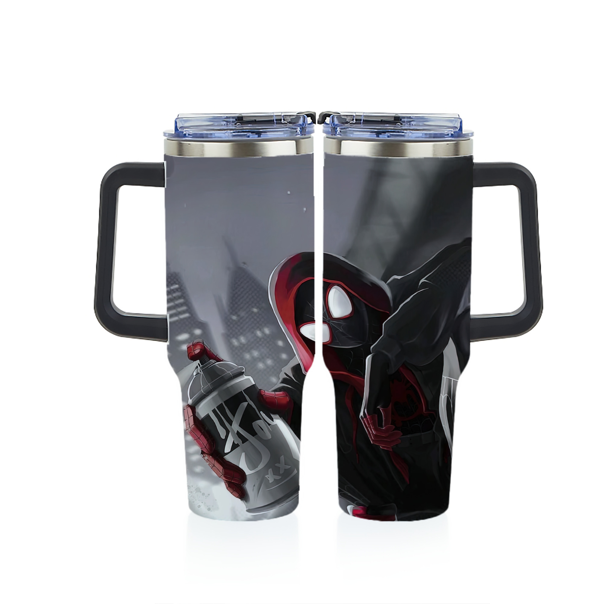Spider Man スパイダーマン 1200ｍLフルプリント車用タンブラー