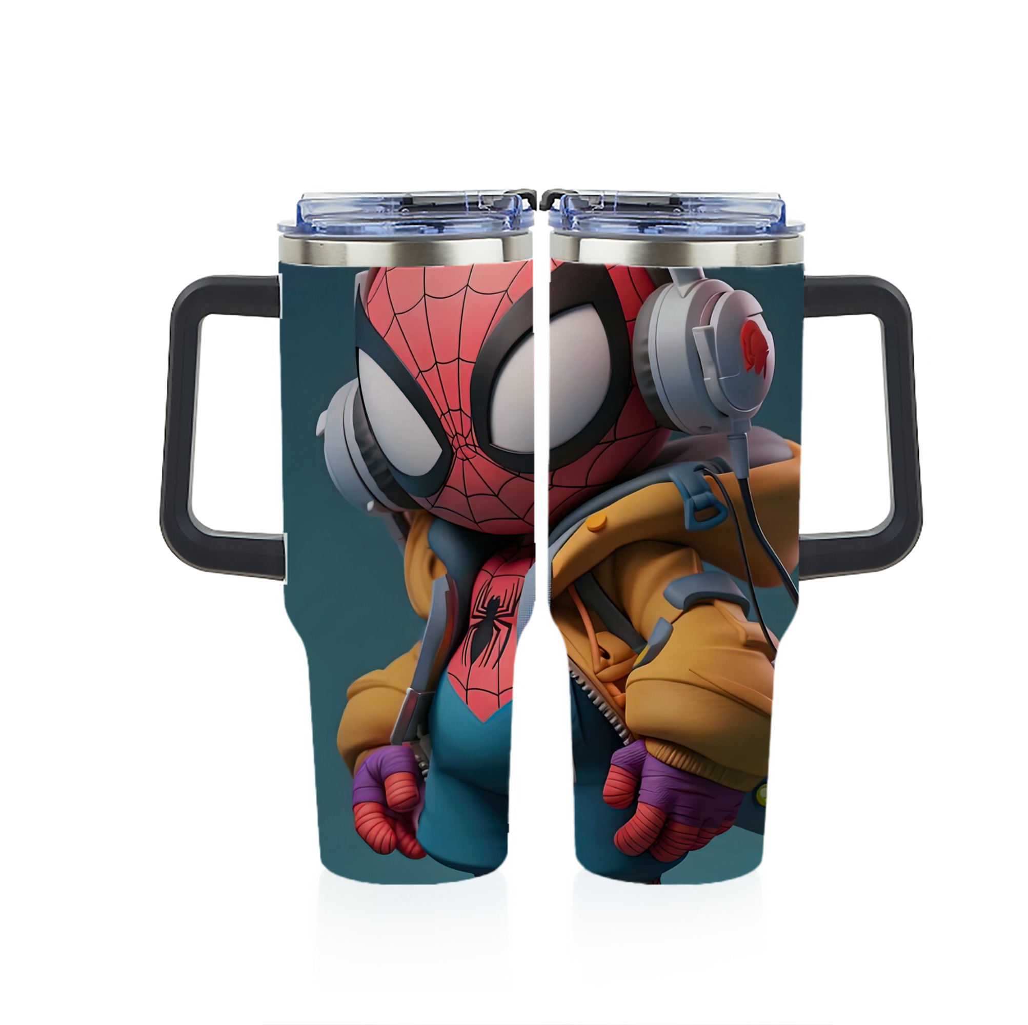 Spider Man スパイダーマン 1200ｍLフルプリント車用タンブラー