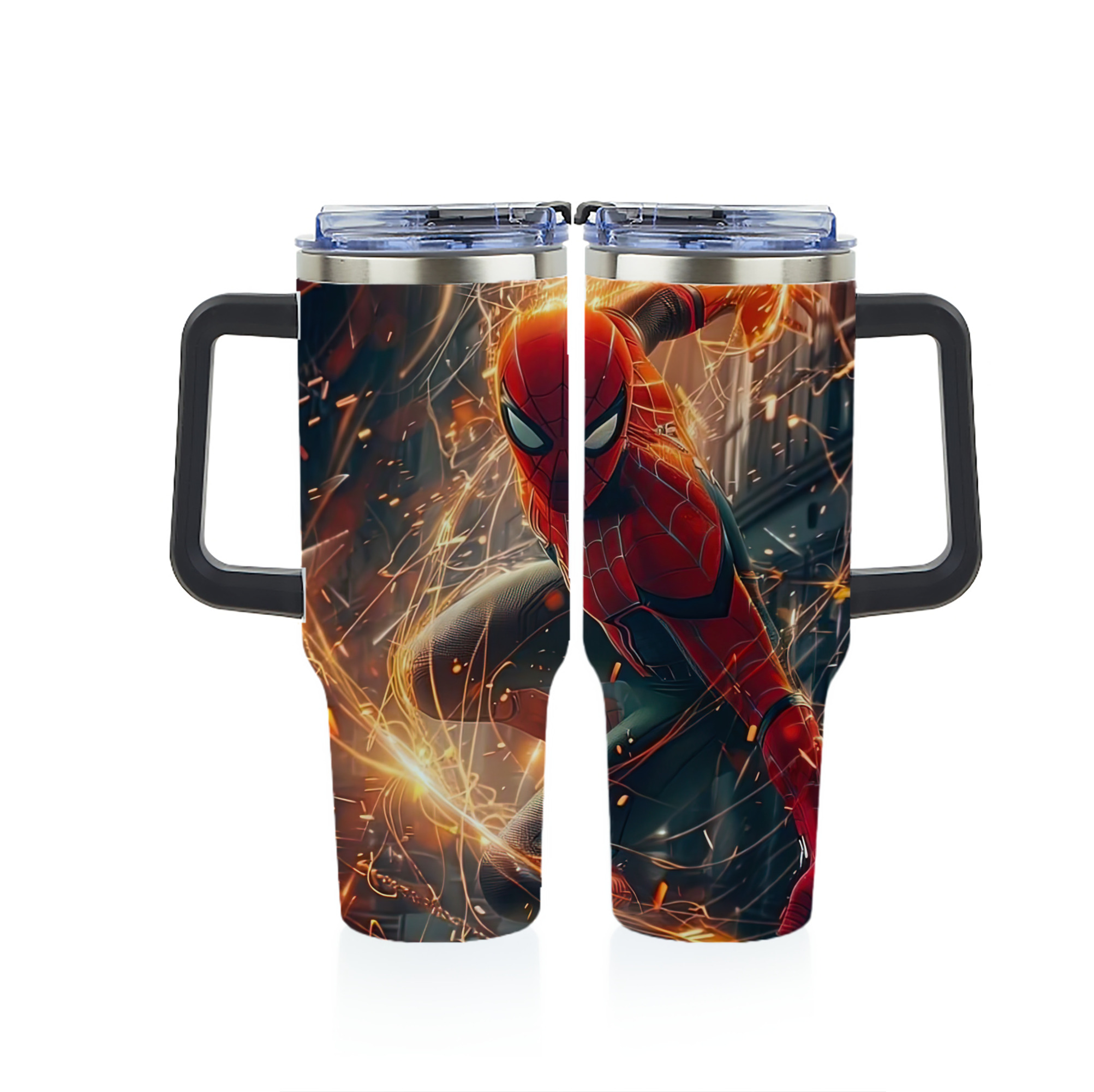 Spider Man スパイダーマン 1200ｍLフルプリント車用タンブラー