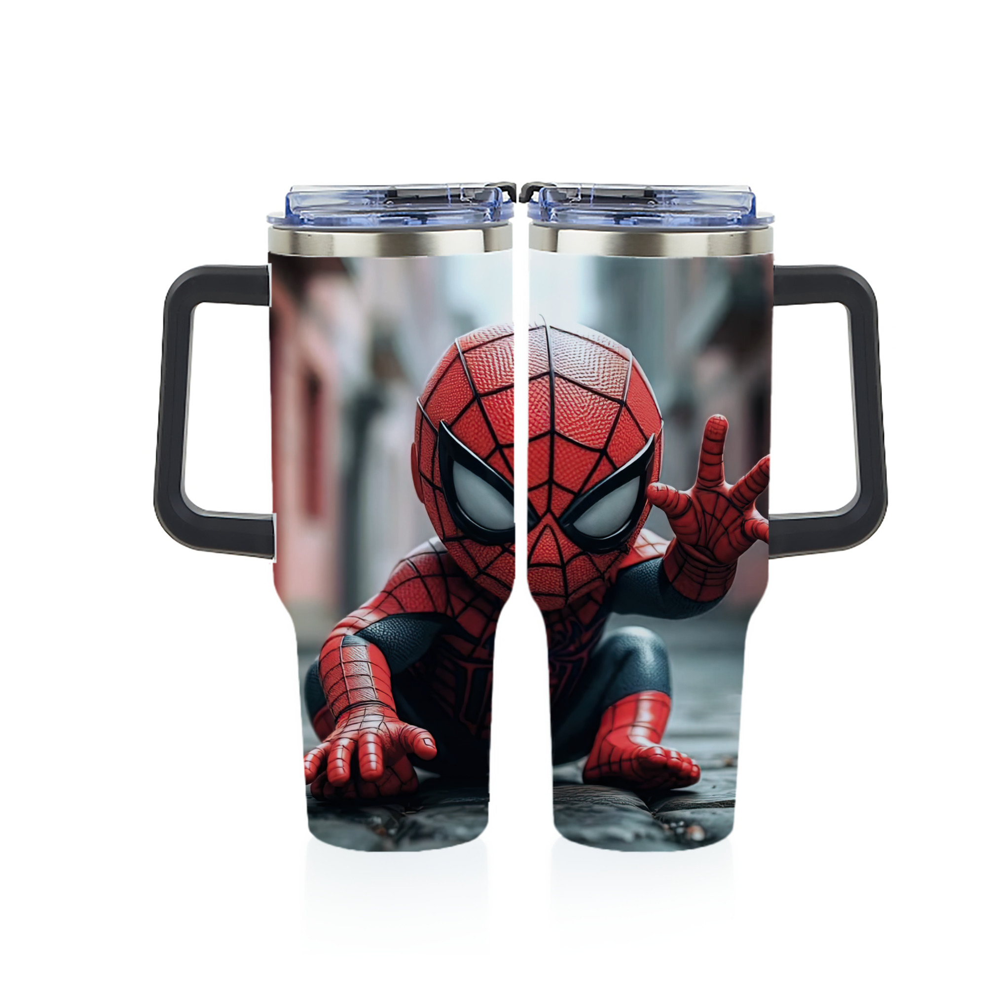 Spider Man スパイダーマン 1200ｍLフルプリント車用タンブラー