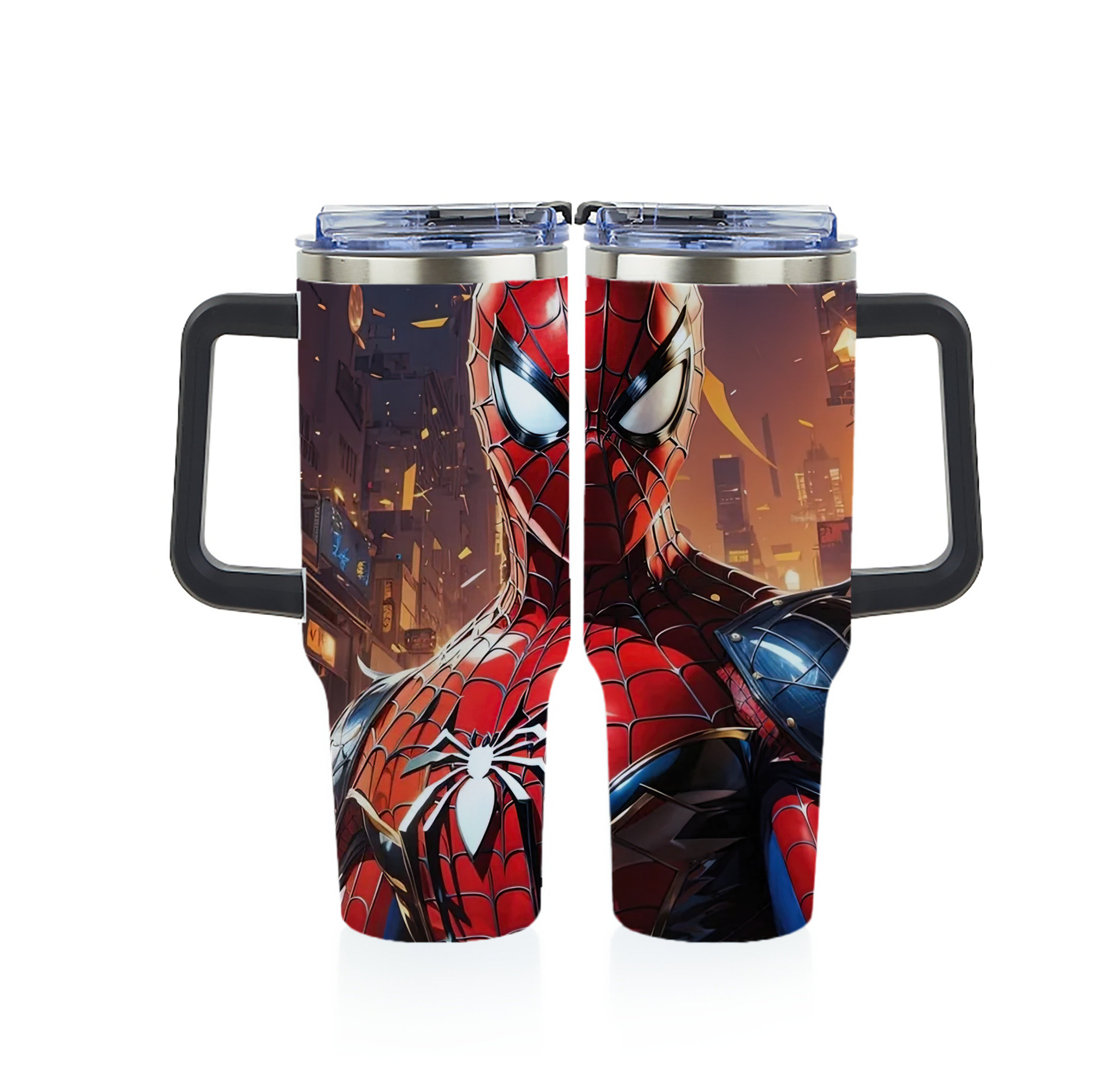 （画像用） Spider Man スパイダーマン 1200ｍLフルプリント車用タンブラー
